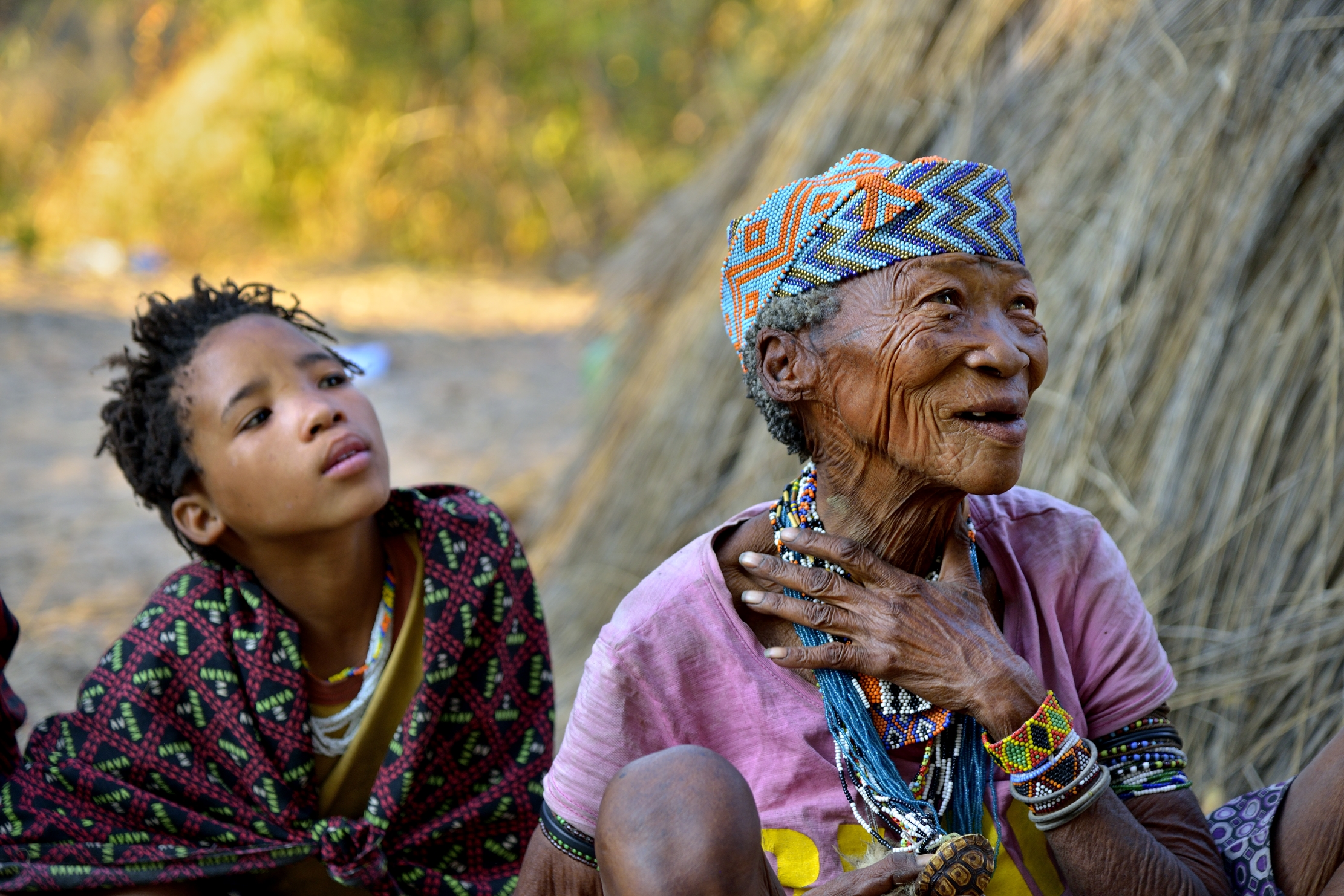 Bushmanland - Anziana Boscimane