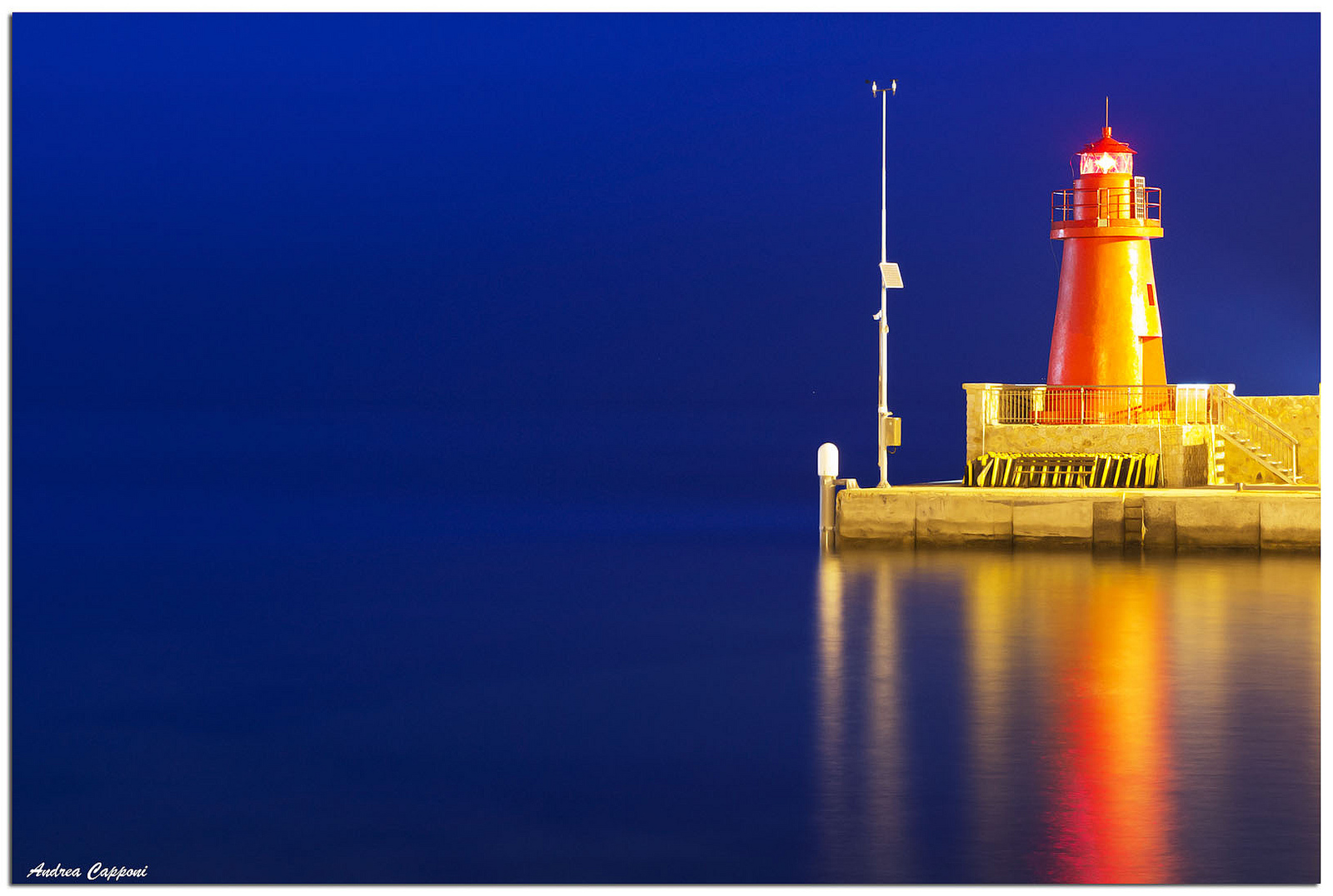 Red Lighthouse Isola del Giglio