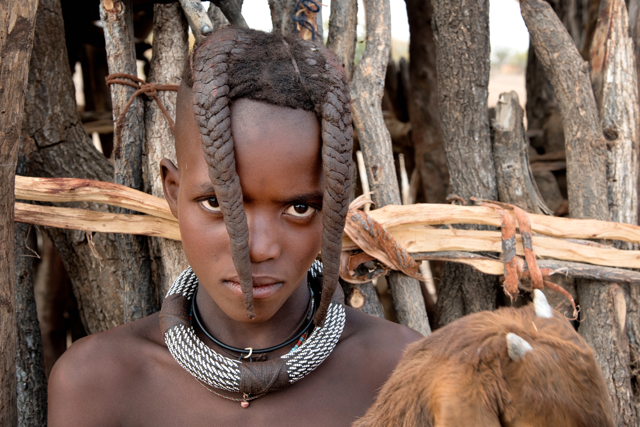 Ovamboland - Giovane Himba