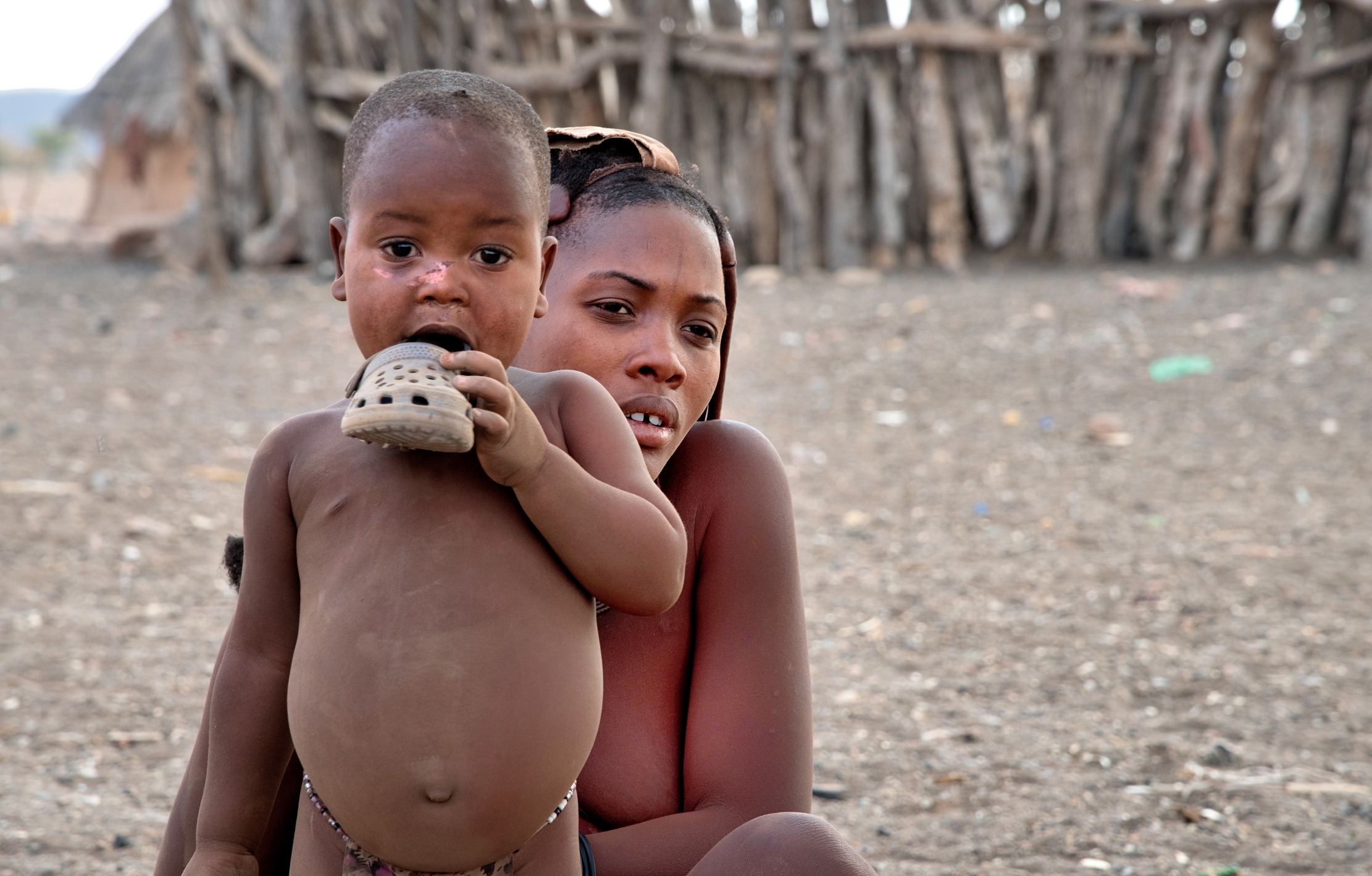 Ovamboland - Bimbo e Donna Himba