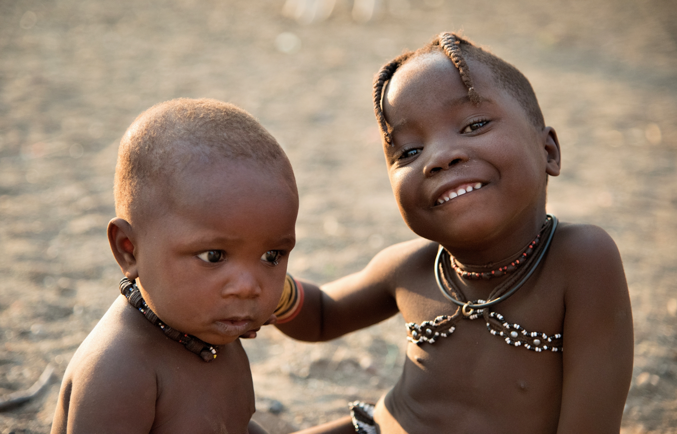 Ovamboland - Bambine Himba