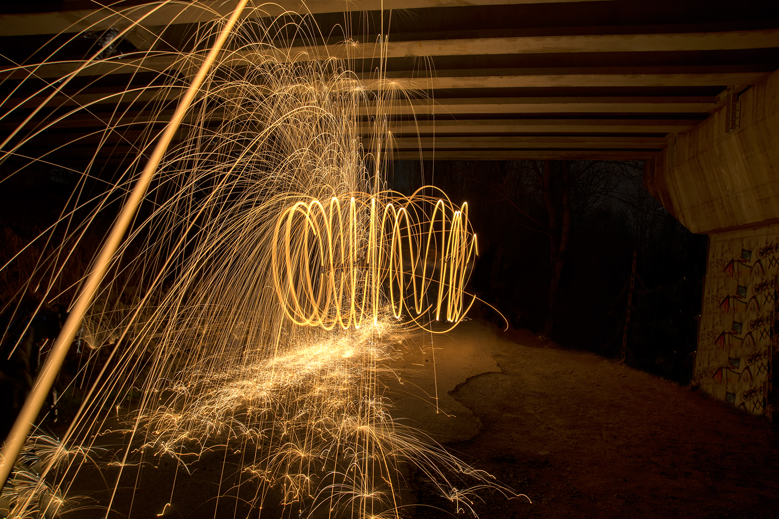 Steel Wool Painting