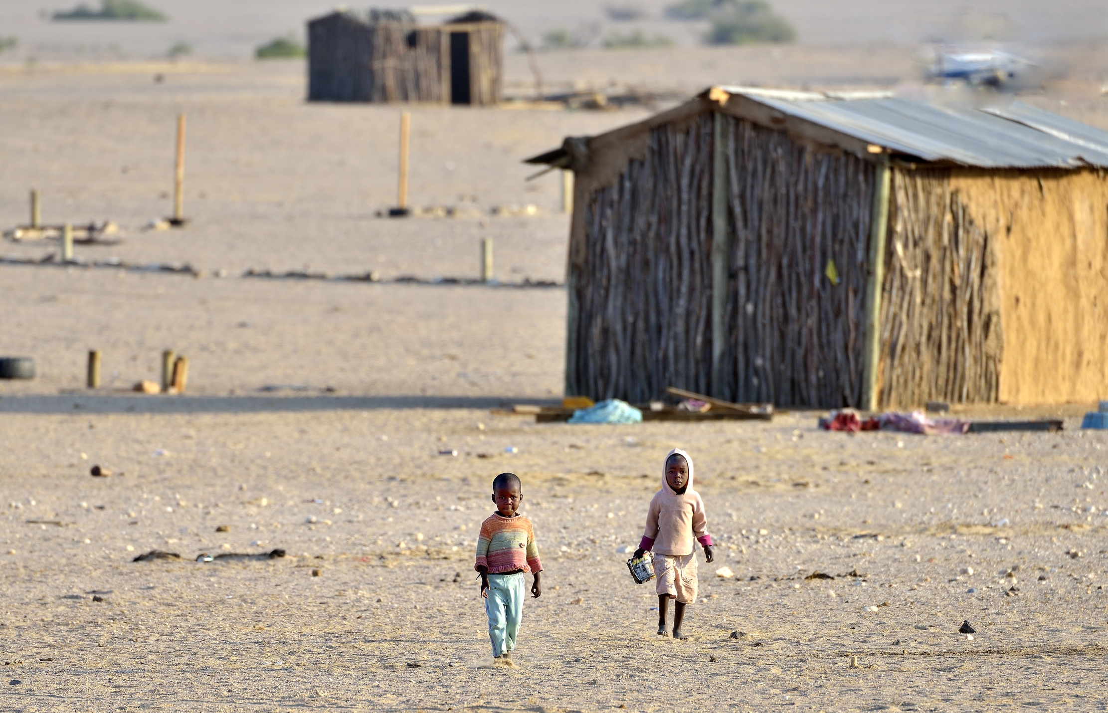 Kaokoland - Bambini a Puros