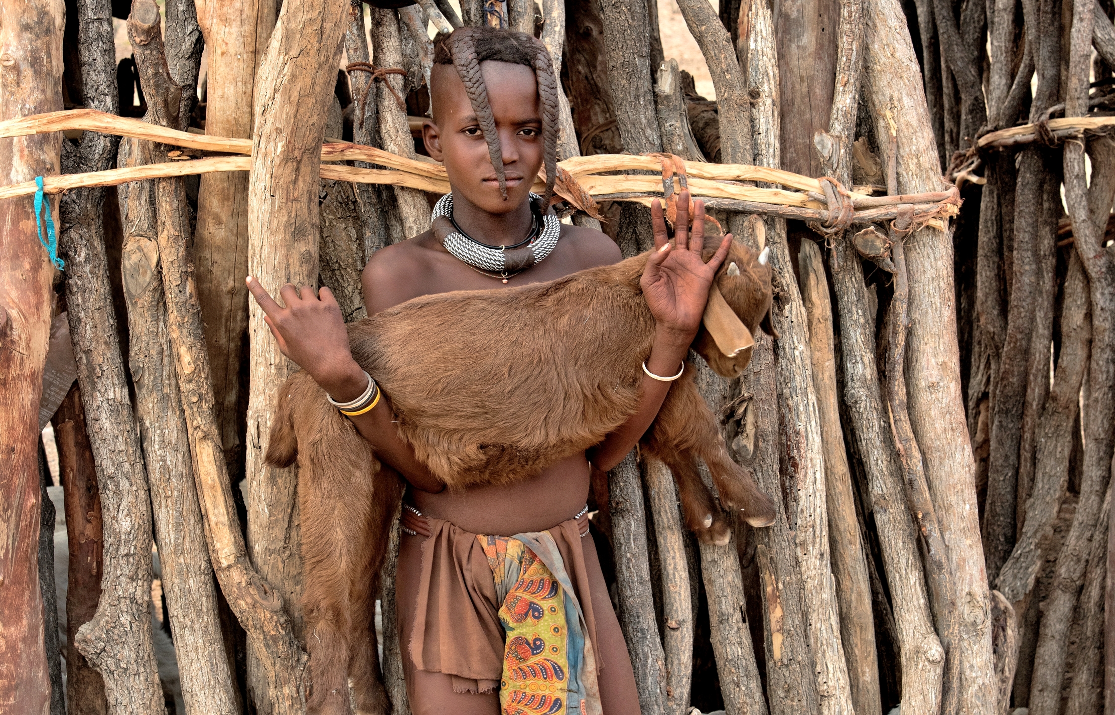 Ovamboland - Ragazzo Himba