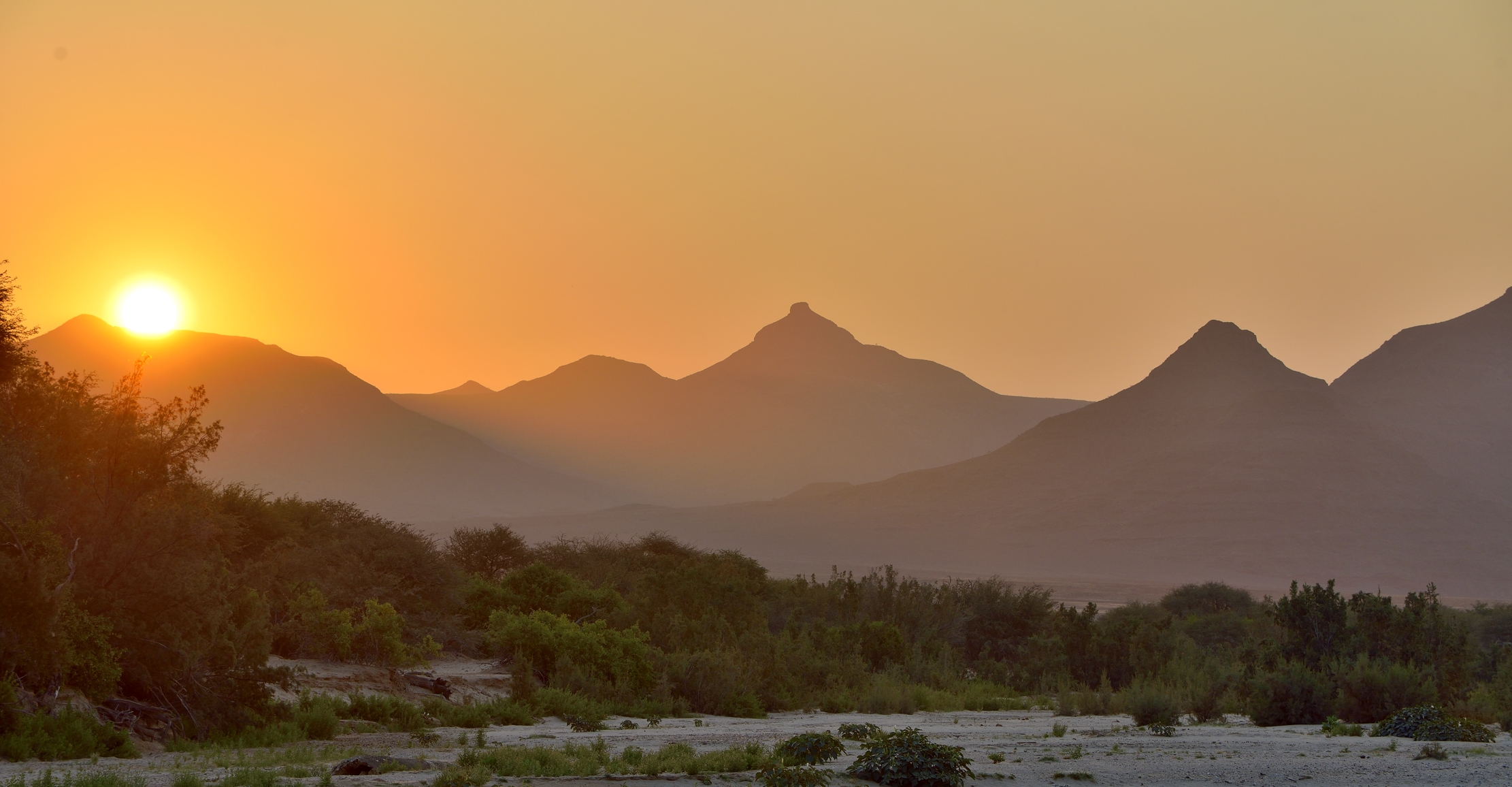 Damaraland - Tramonto
