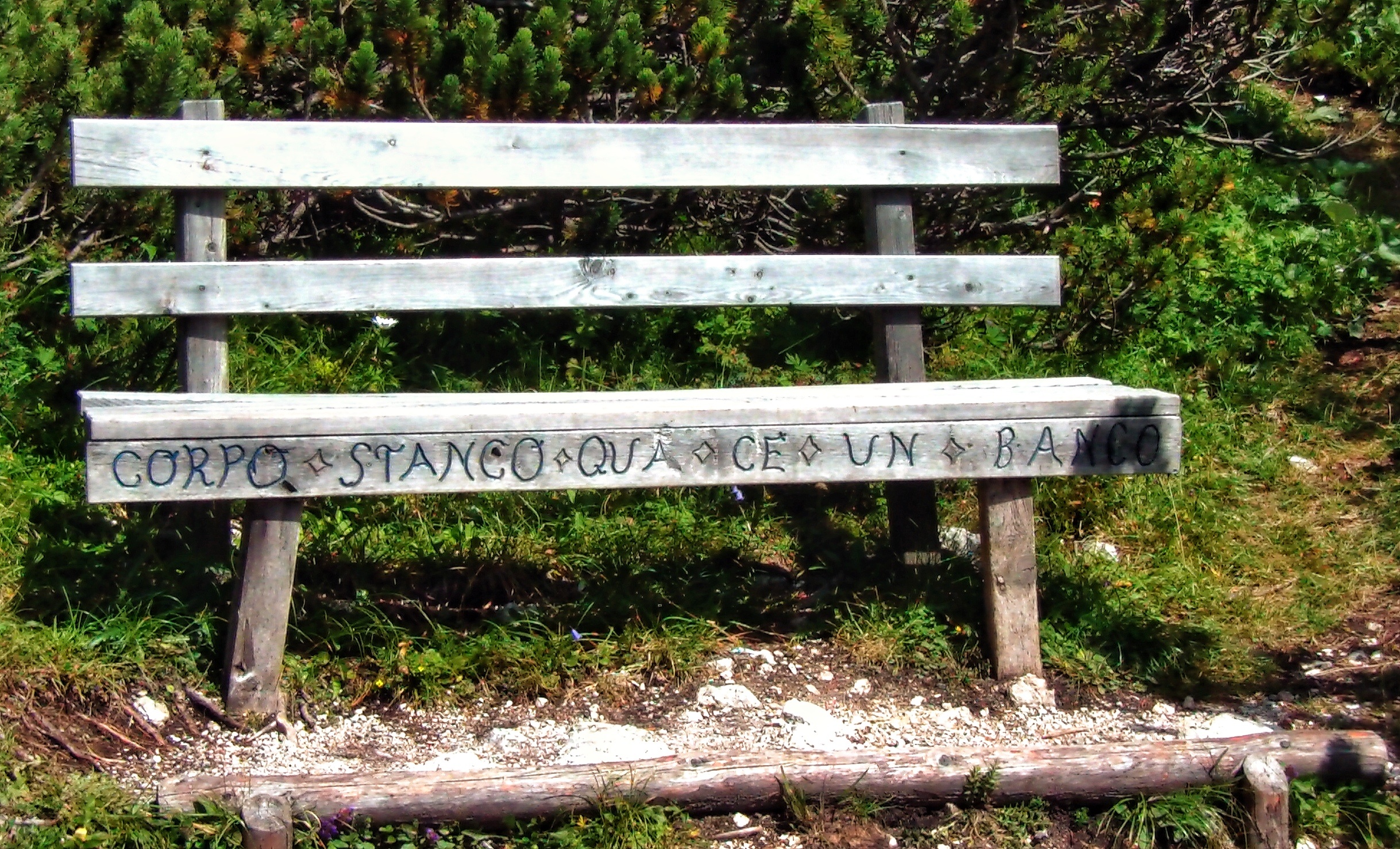 Tired body ..... accommodated !!