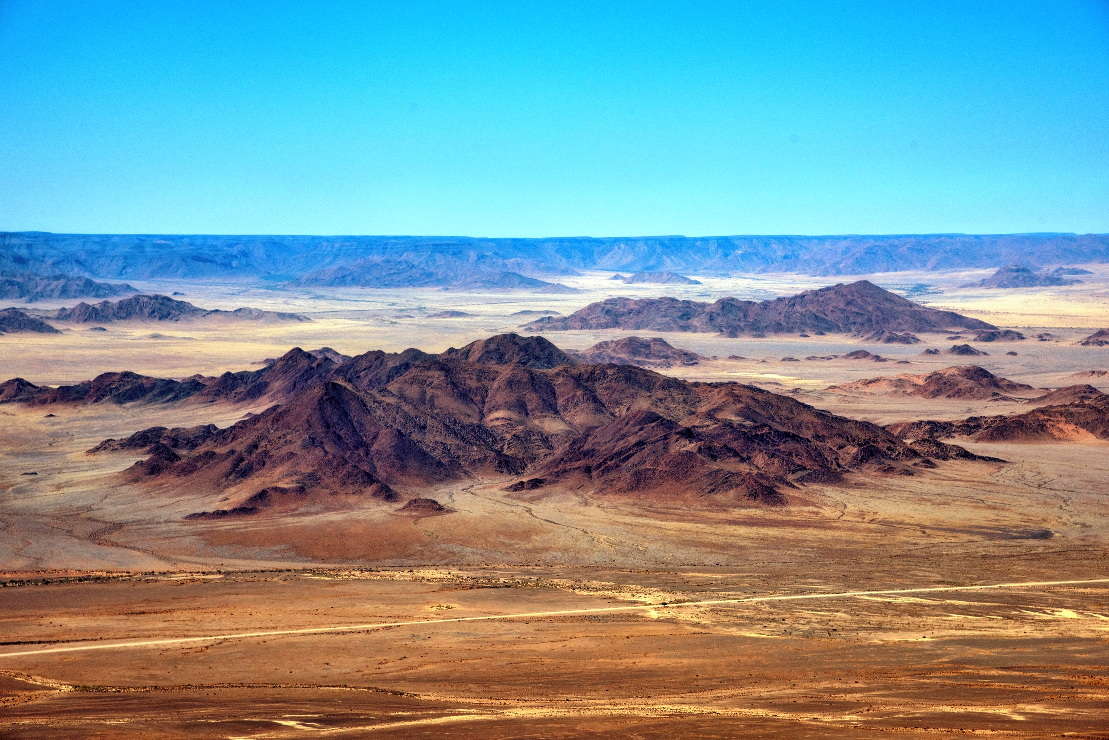 Deserto del Namib - Veduta aerea