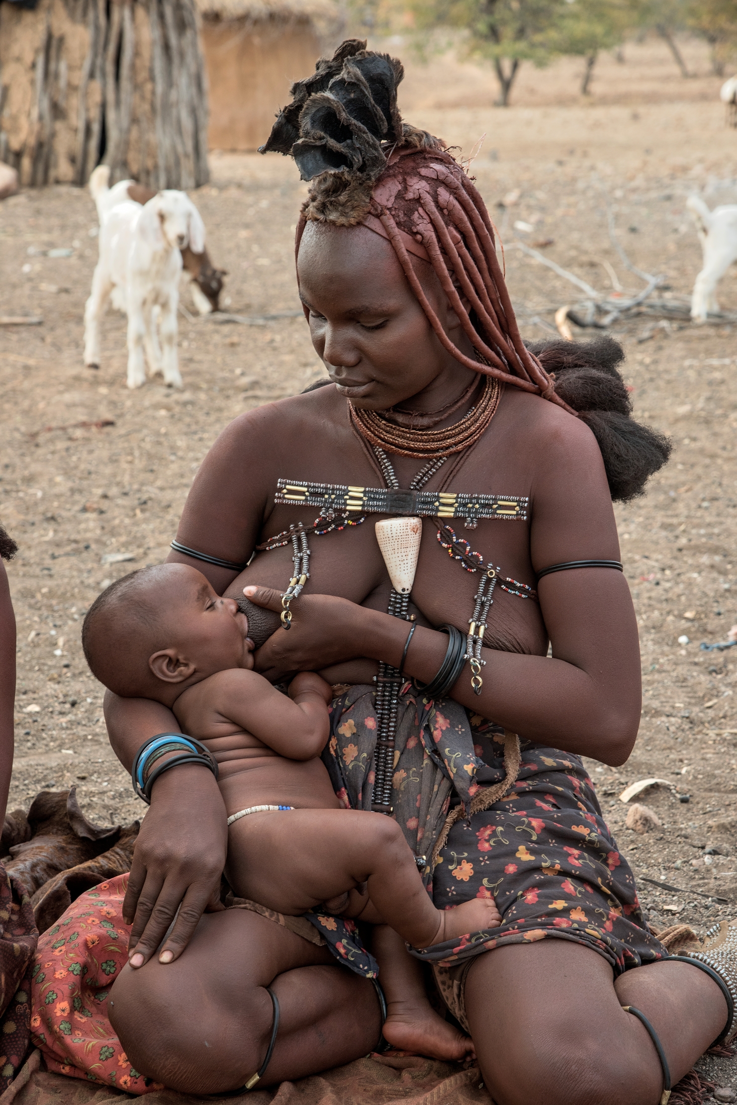 Ovamboland - Madre Himba
