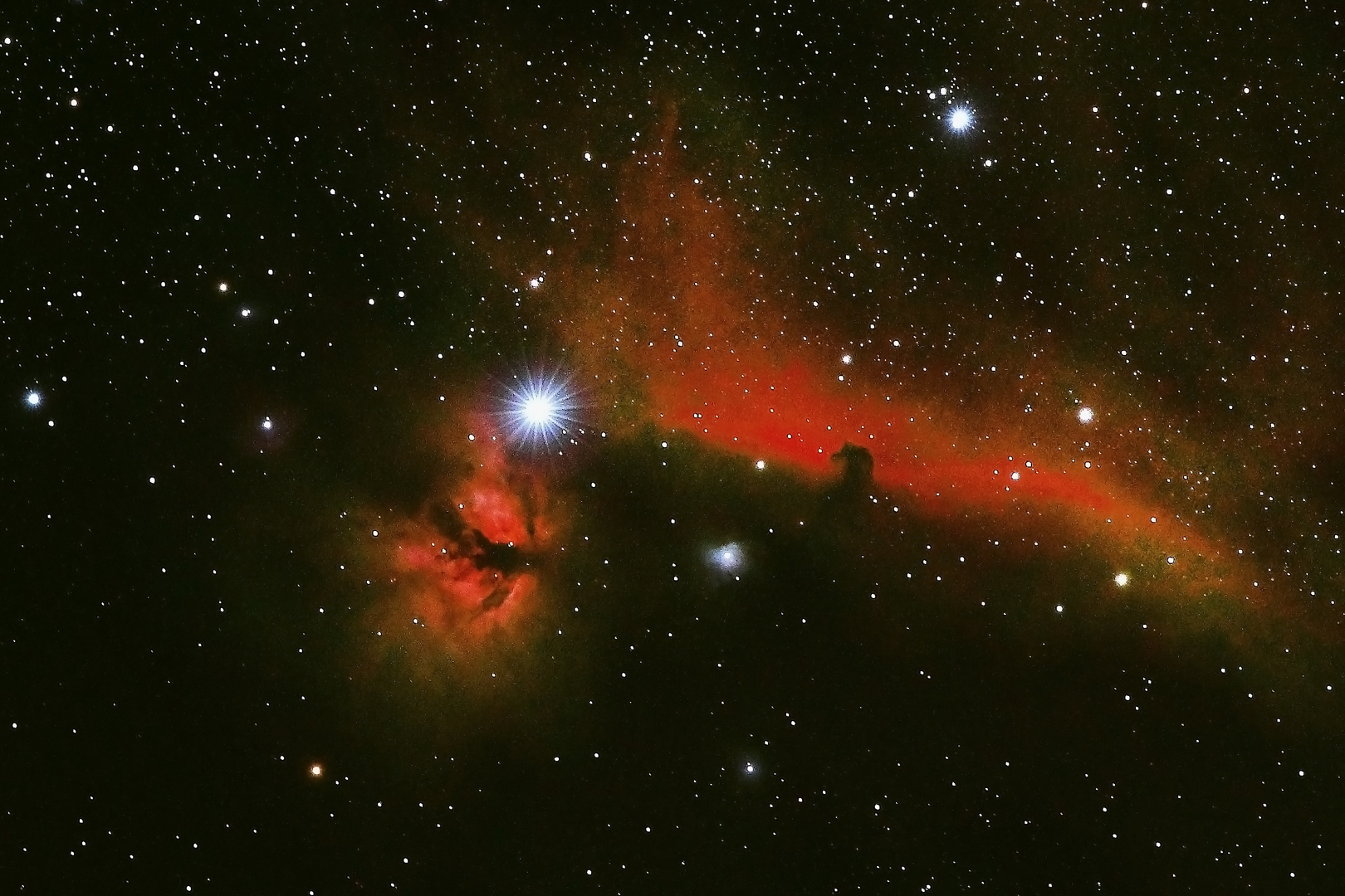 Horse Head and Flame Nebula
