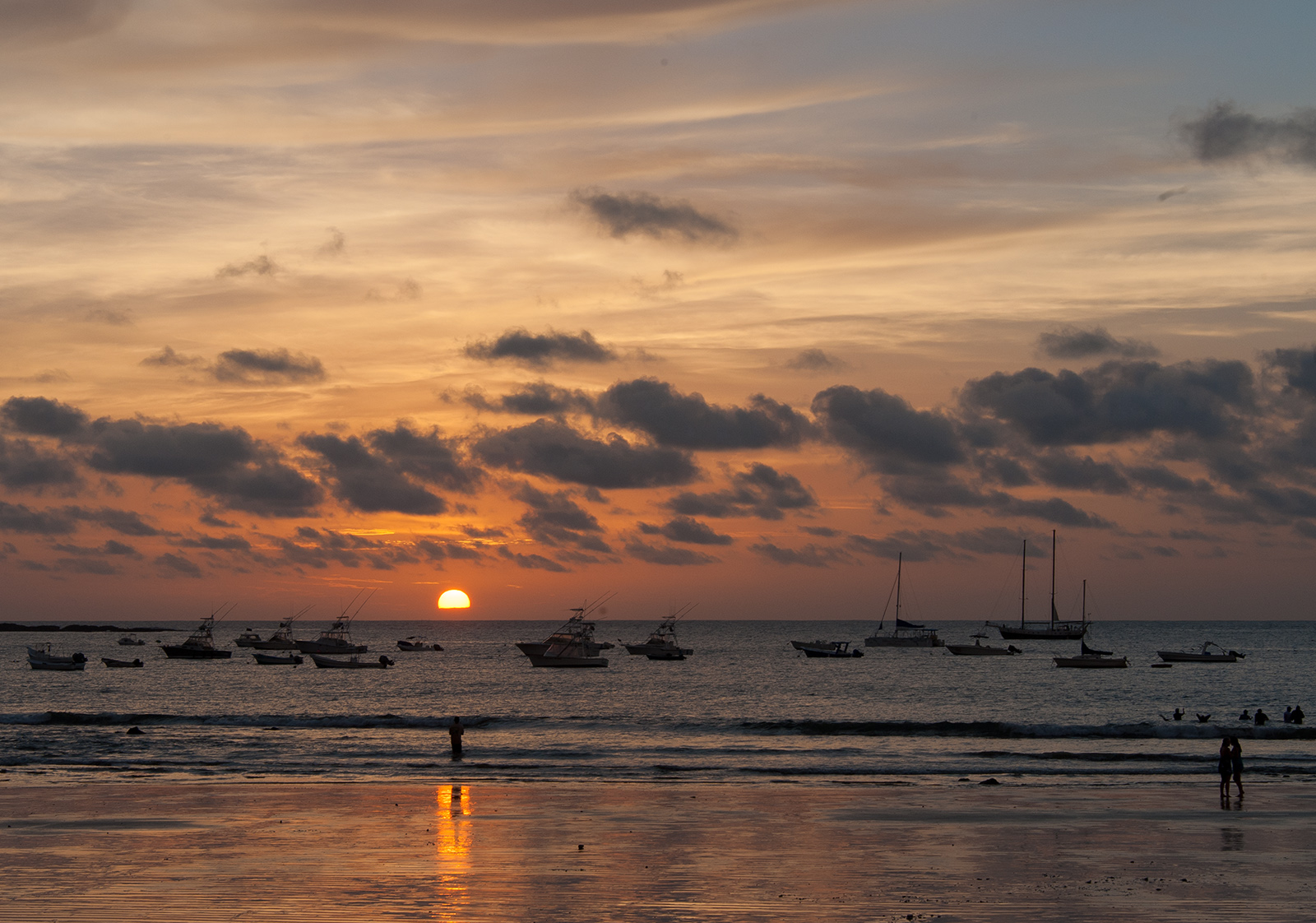 Tramonto su Tamarindo