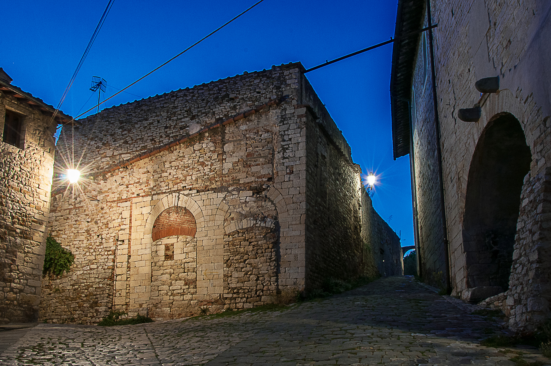 Blue Hour in the Middle Ages