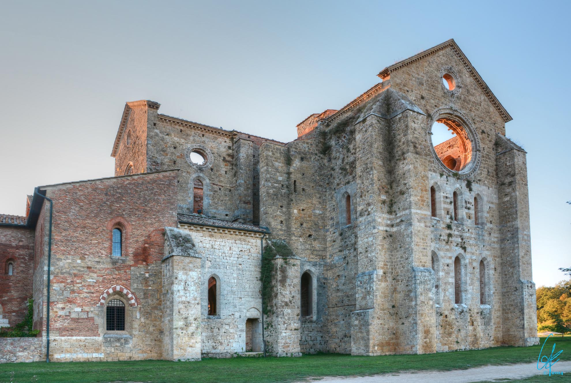 Tramonto a San Galgano
