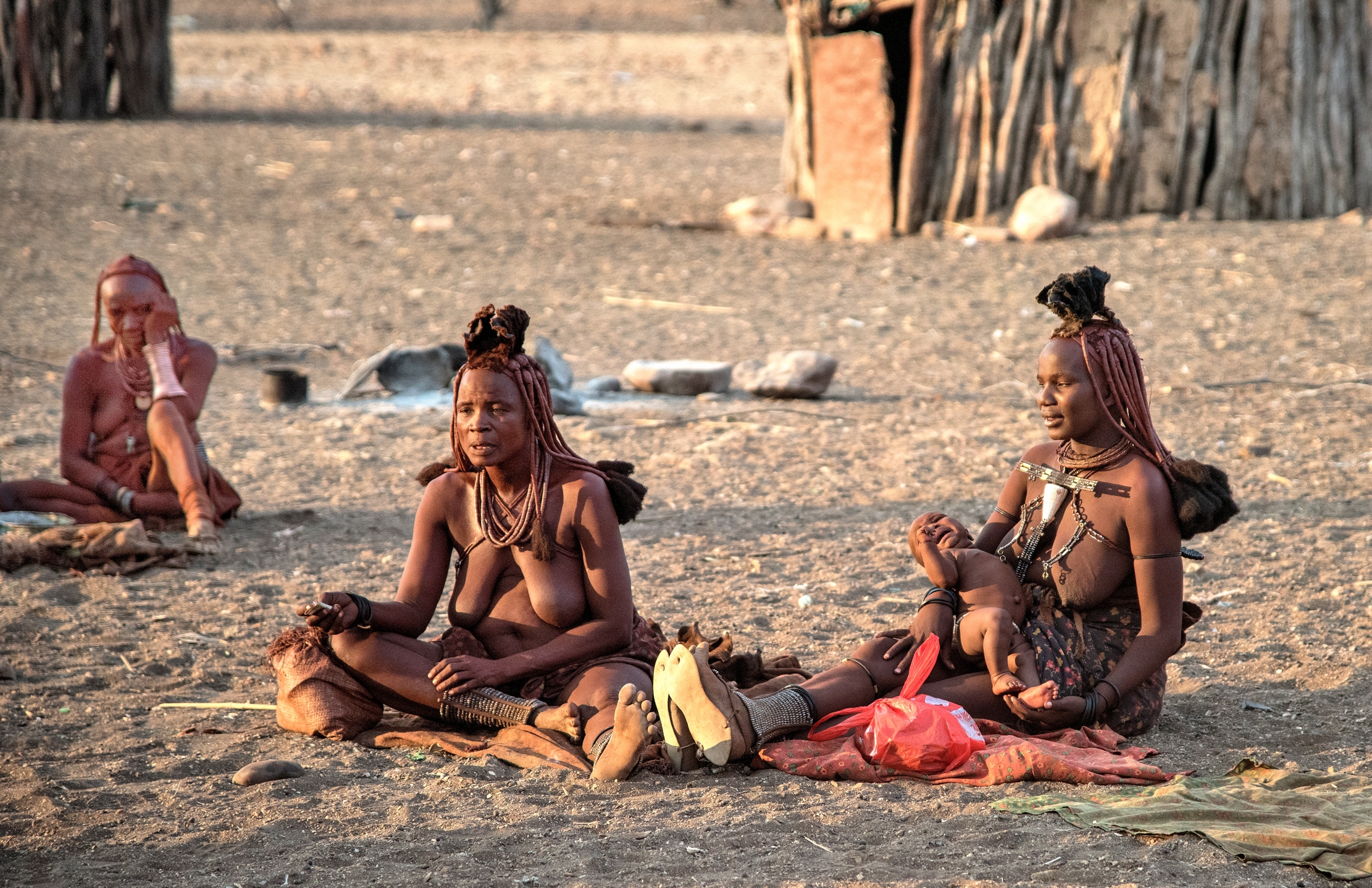 Ovamboland - Nel villaggio Himba