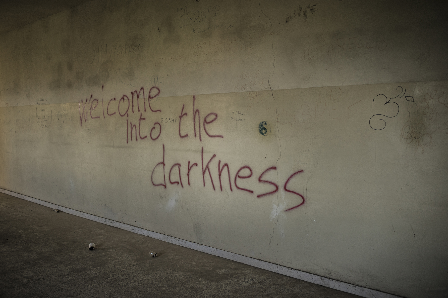 Welcome into the darkness