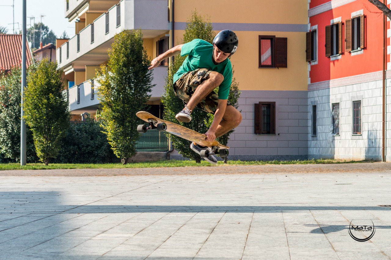Longboard jump