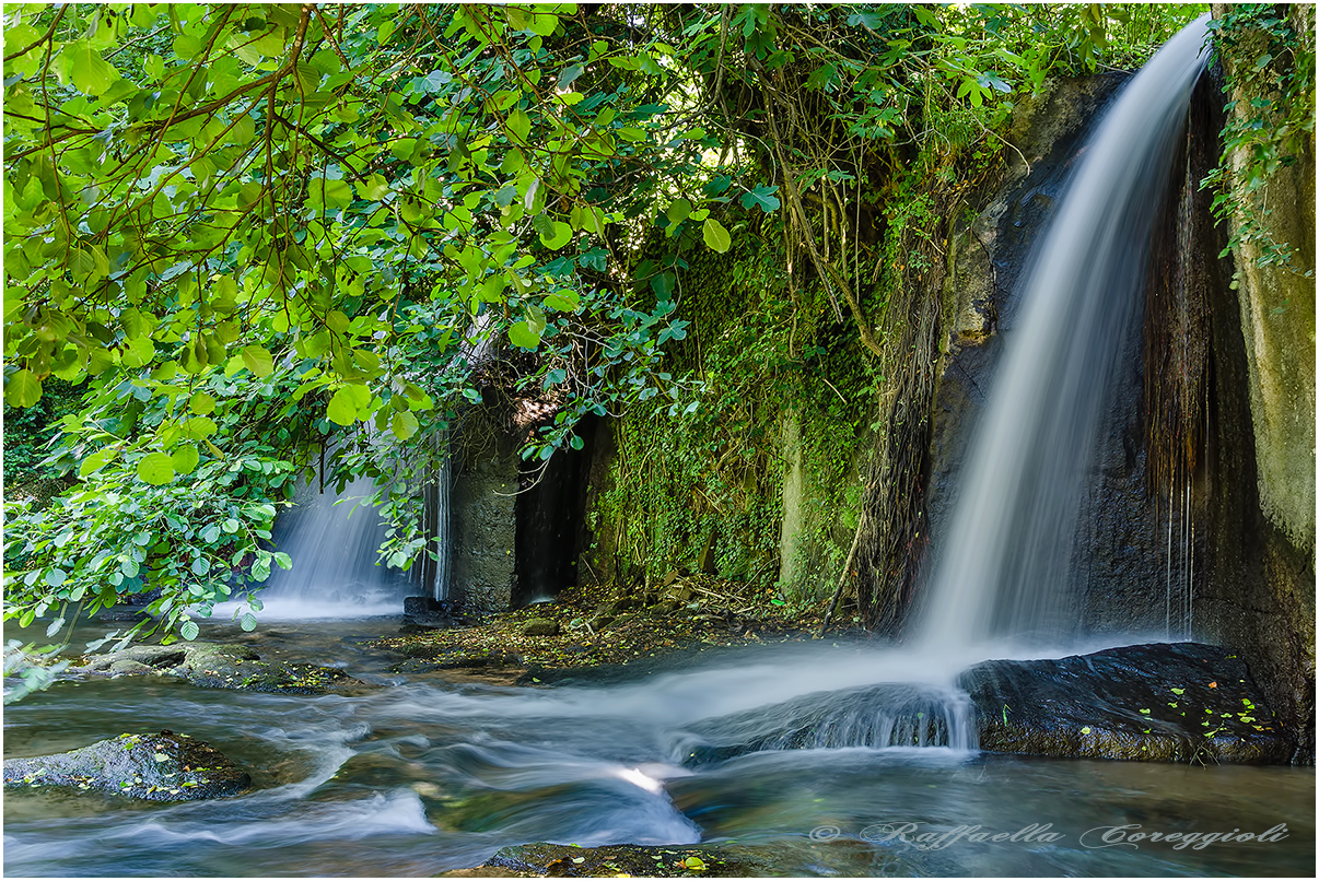 Monte Gelato waterfalls 4