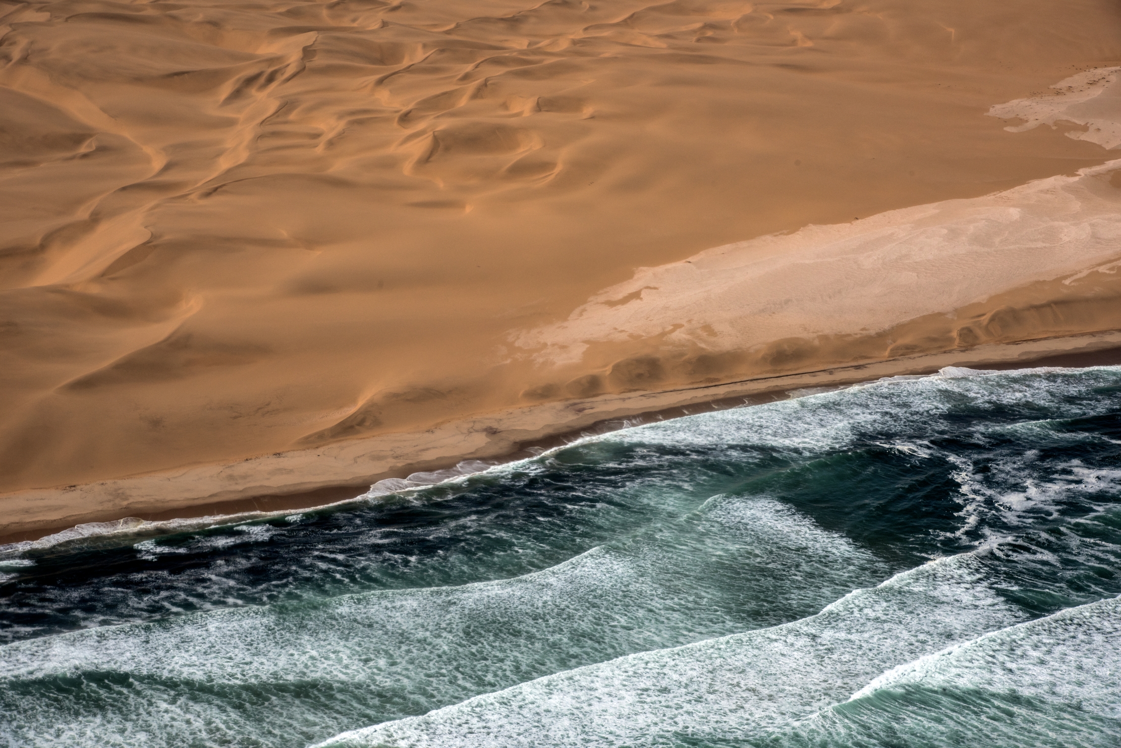 Skeleton Coast- Veduta aerea