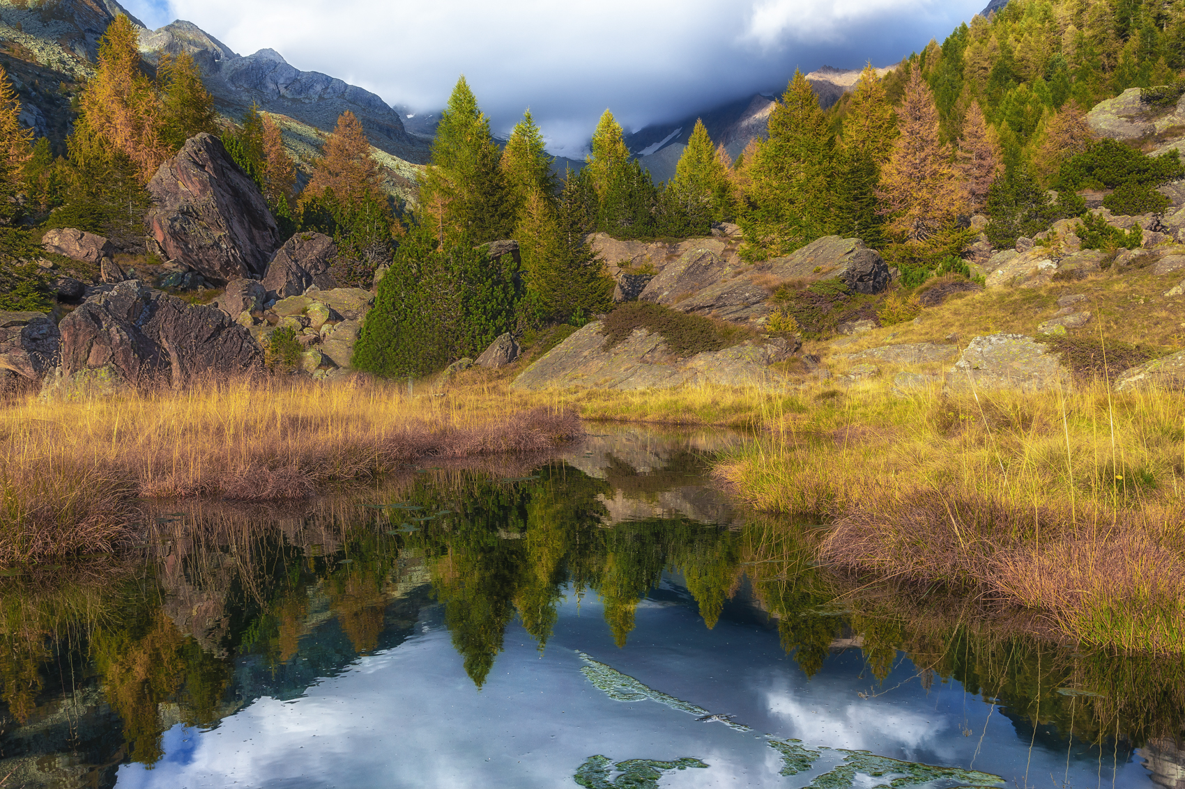 Last lights on the Plains of Preda Rossa