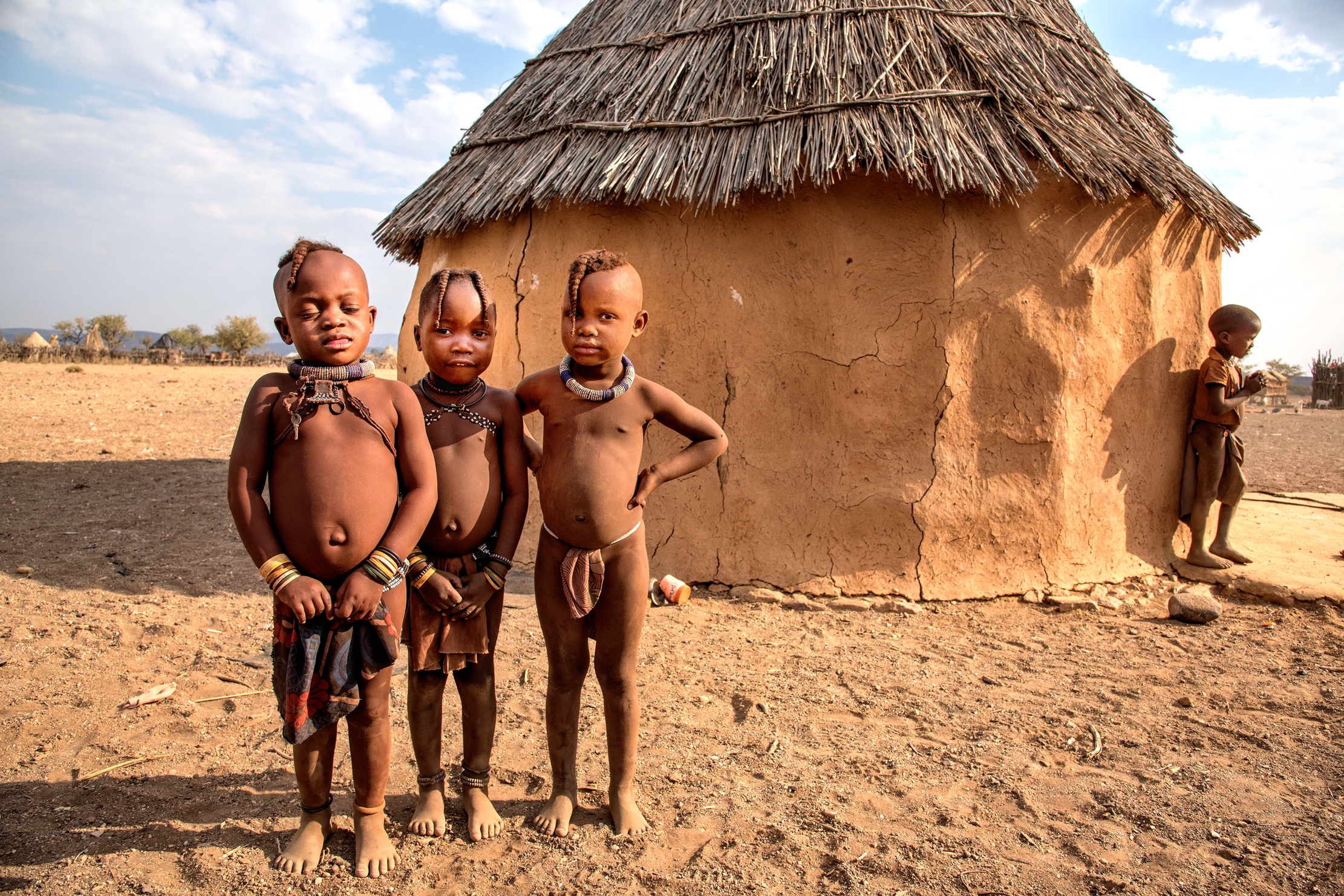 Ovamboland - Bambini Himba