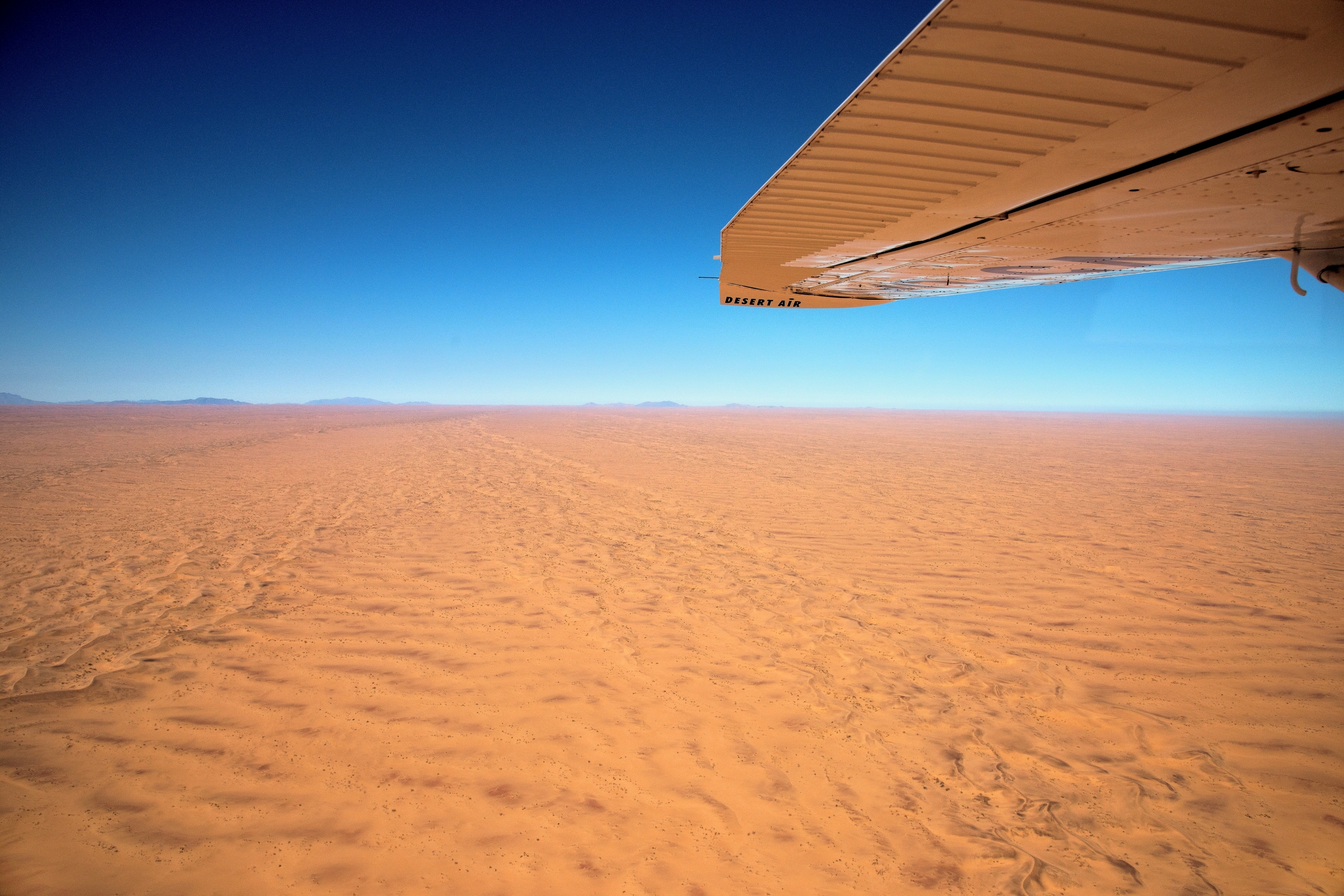 Deserto del Namib - Veduta aerea