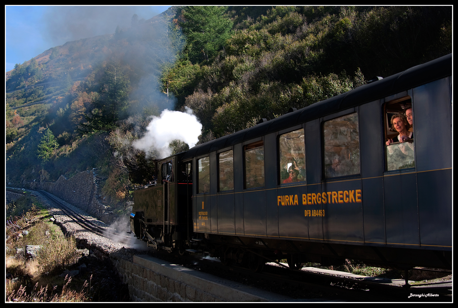 persone  al finestrino