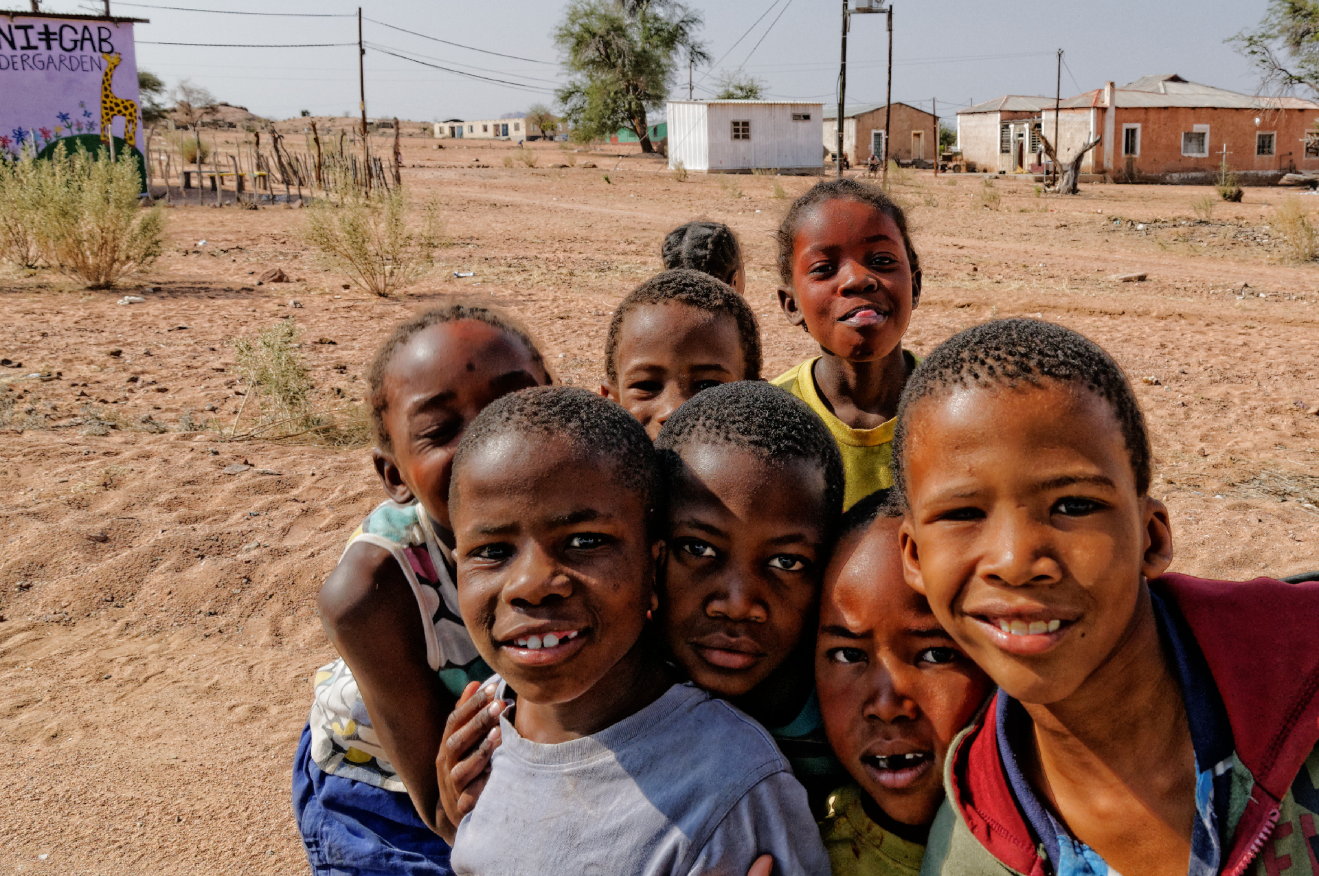 Gli scolari di Sorris Sorris