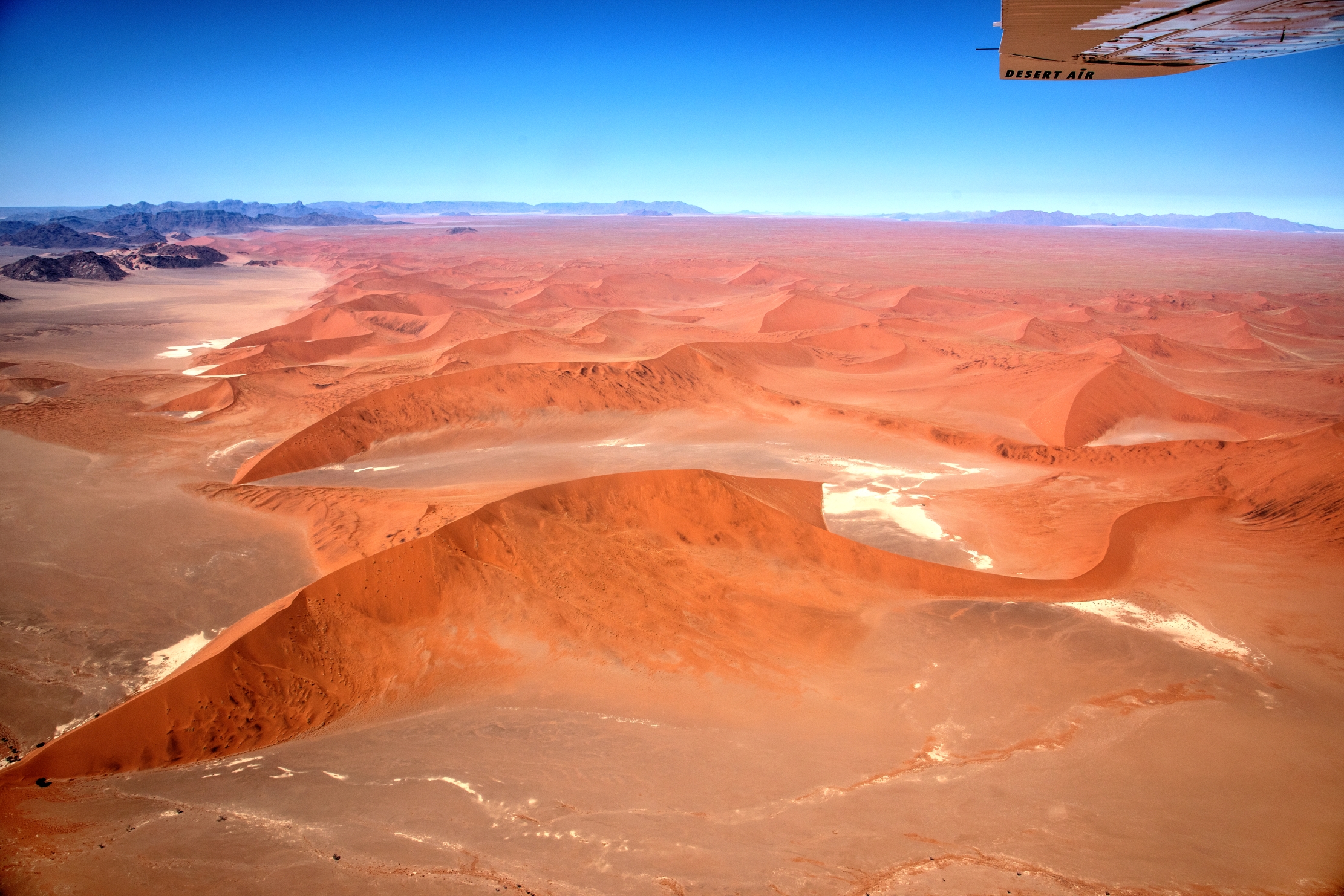 Deserto del Namib - Veduta aerea