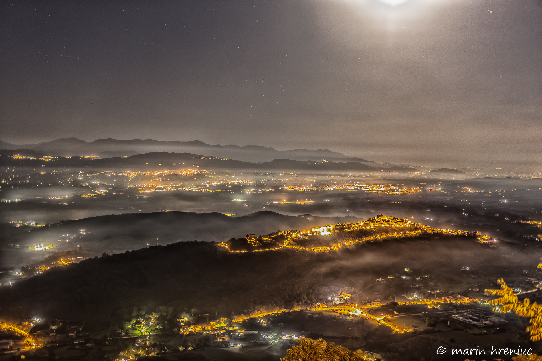 vista sulla valle del Sacco