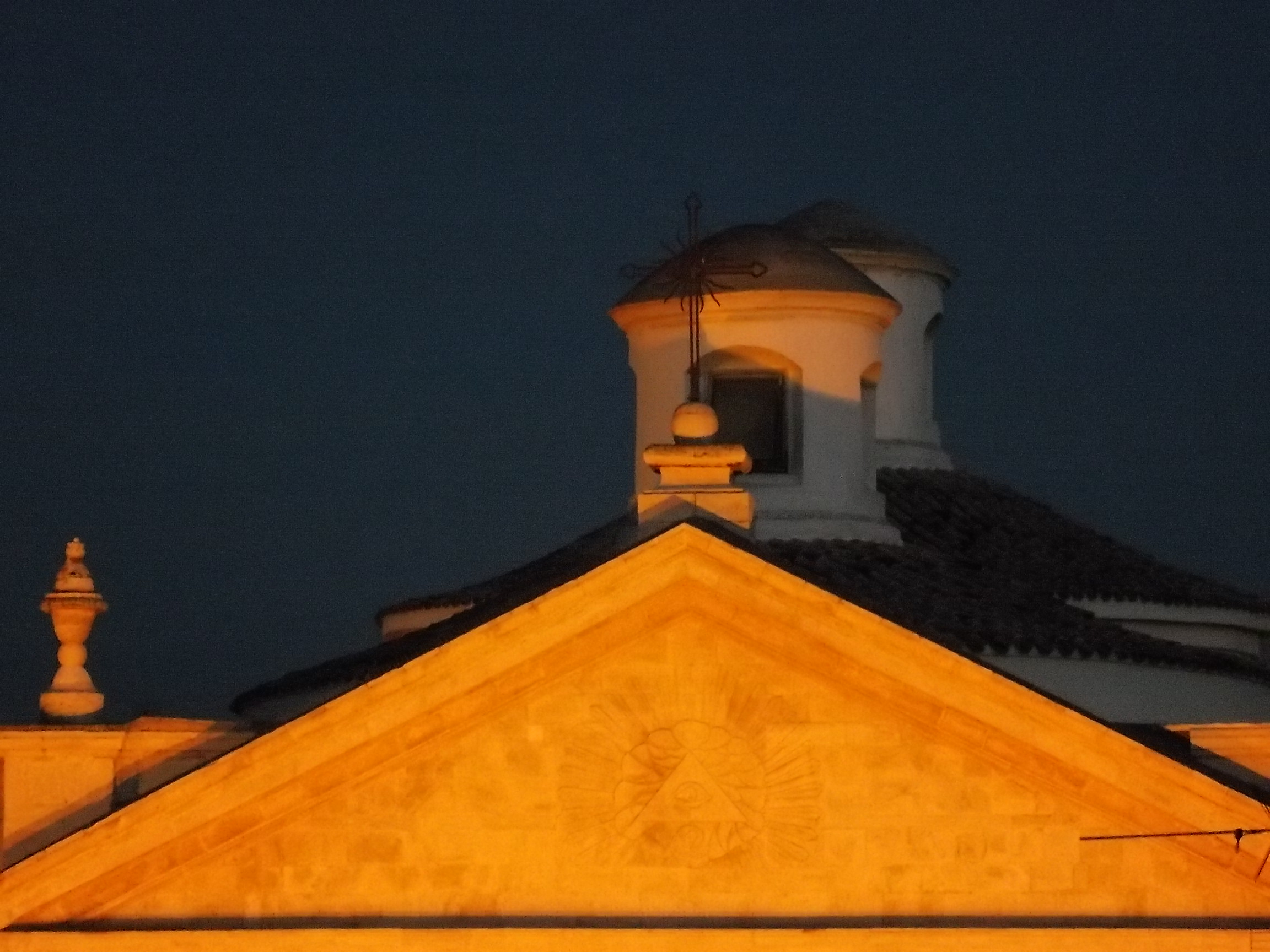 The church at night