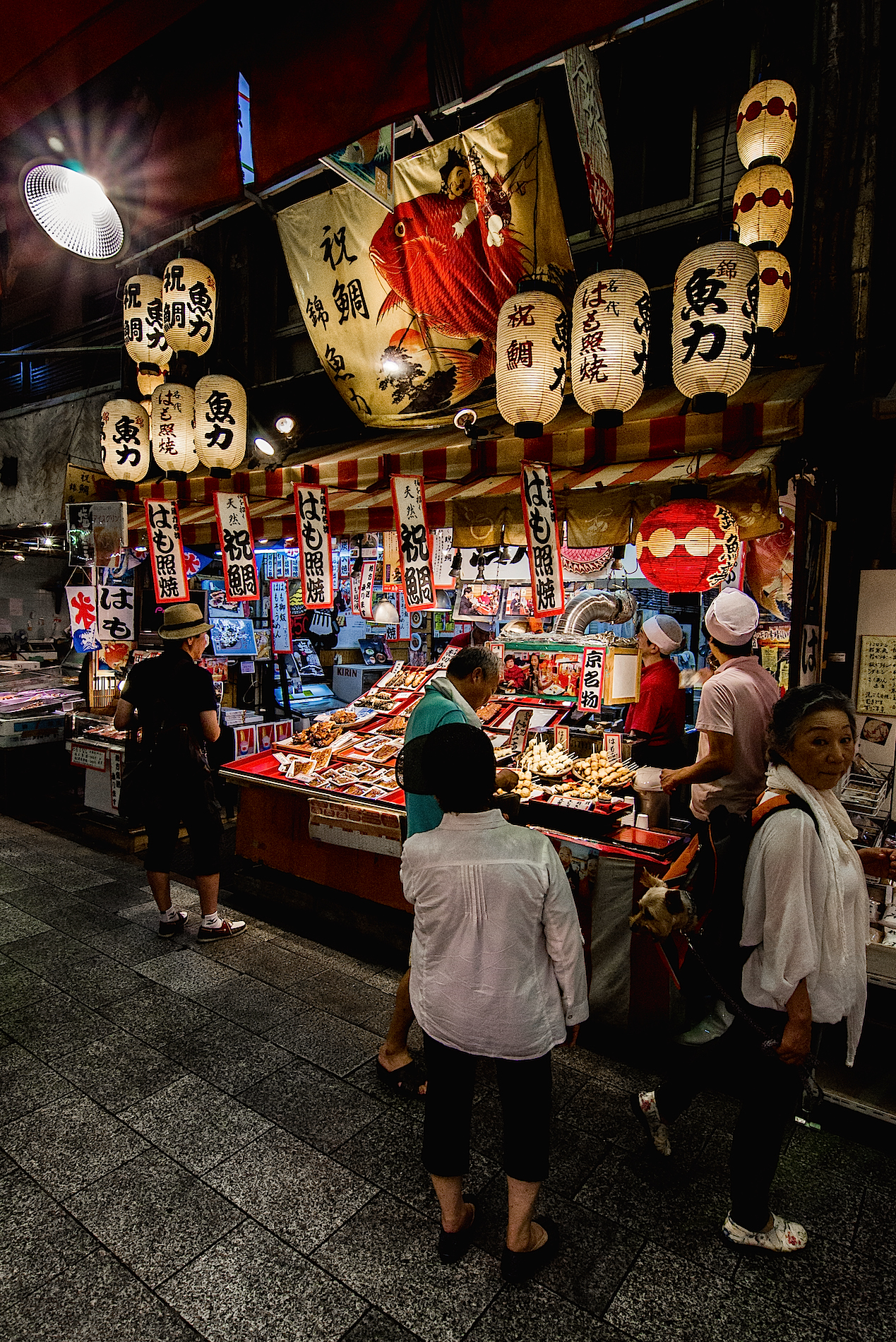 Nishiki Market in Kyoto