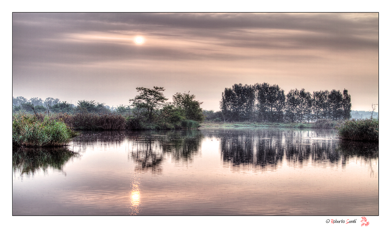 Sunrise on the ponds