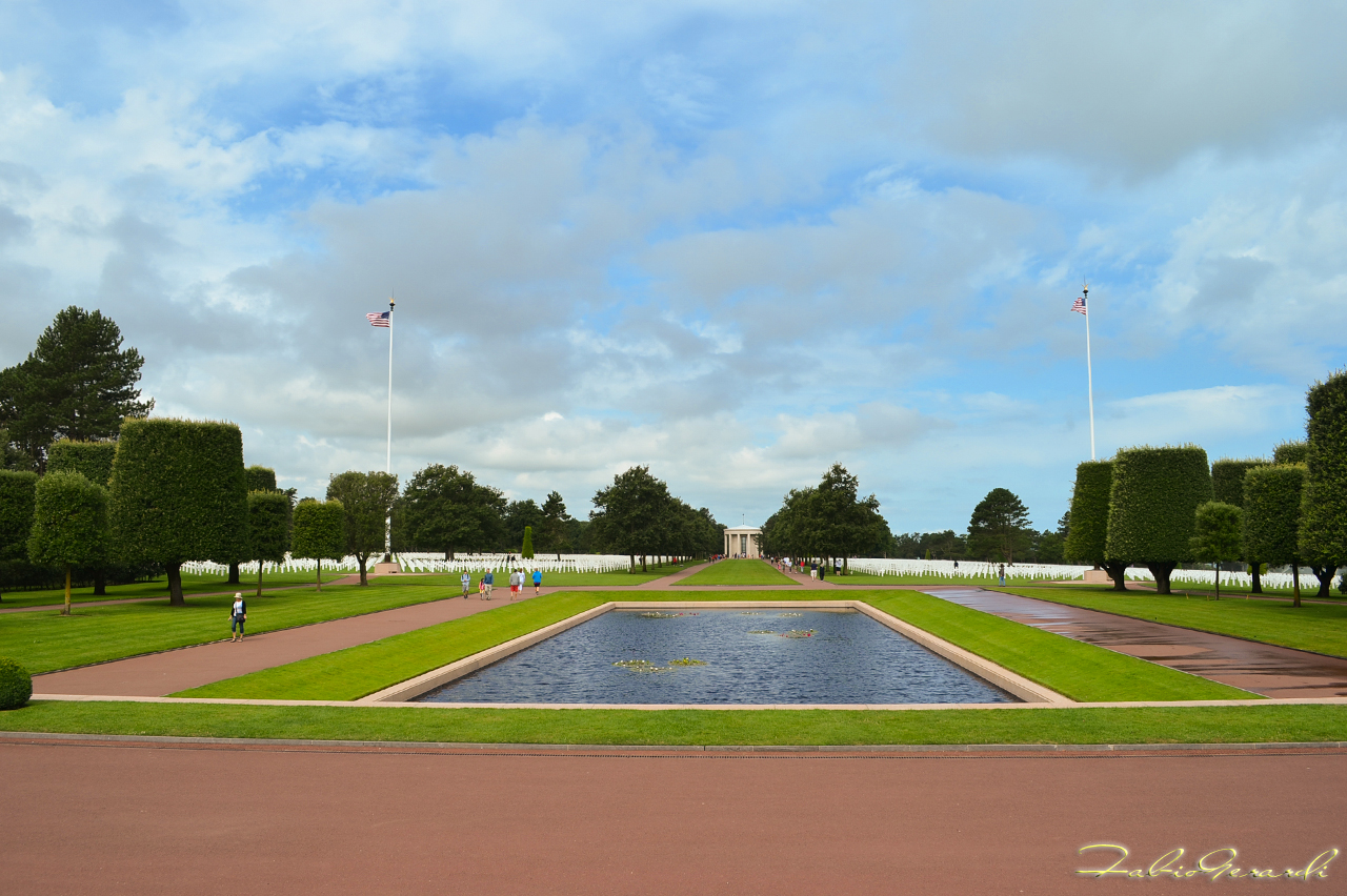 American Cemetery in Omaha Beach