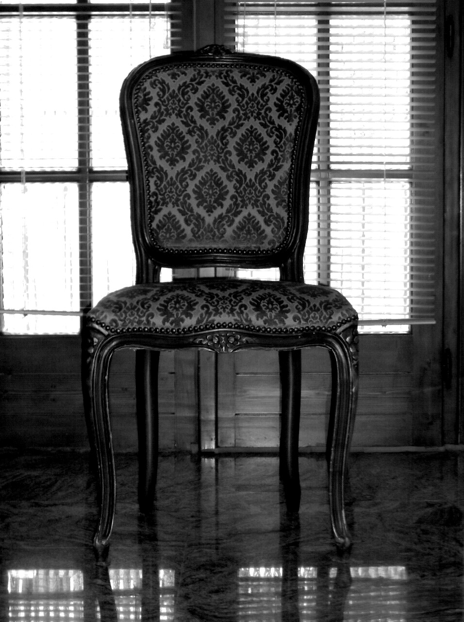 Chair black and white