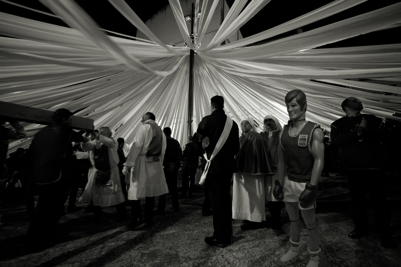 The Lord of the bands in Pietraperzia