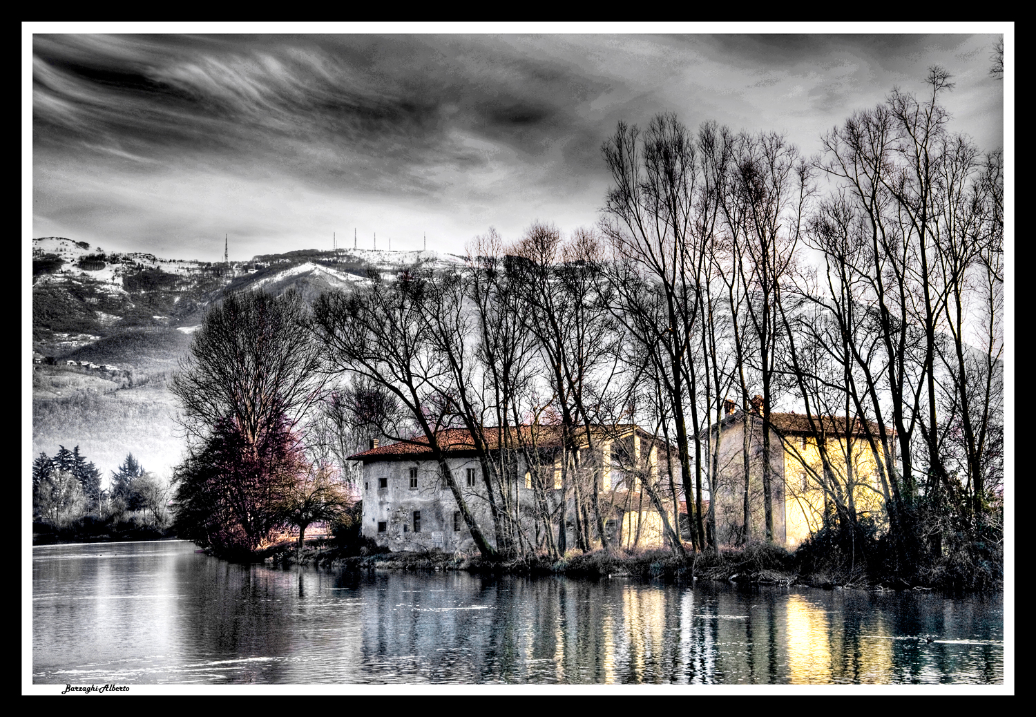 sulle sponde dell'Adda