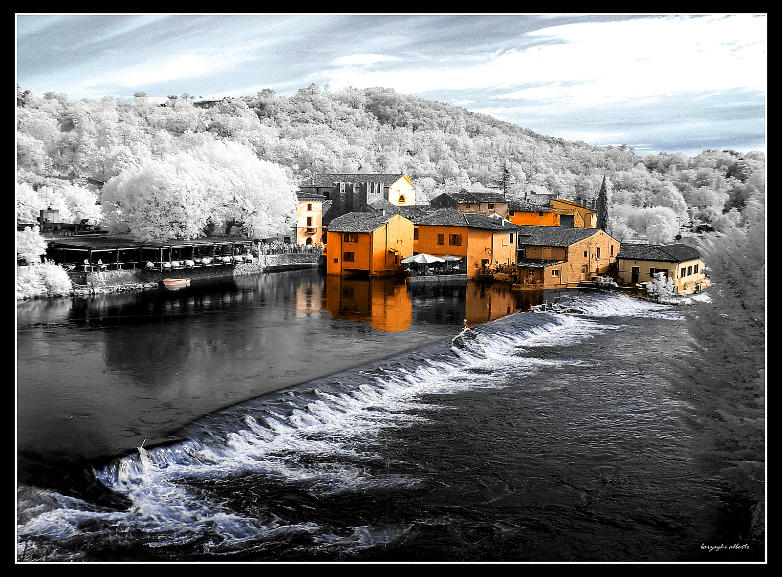 Valeggio in infrared
