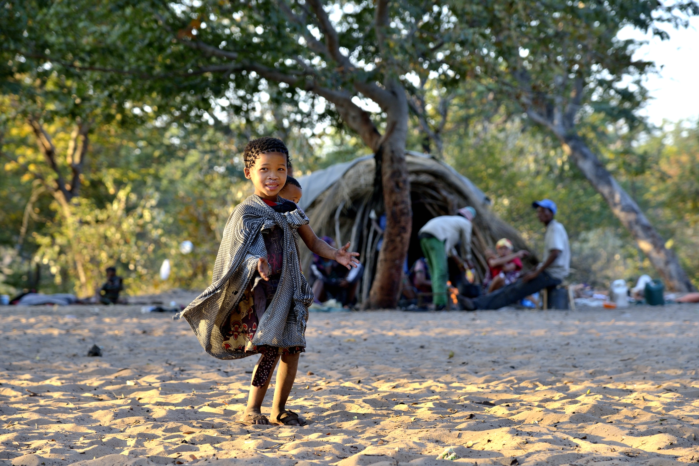 Bushmanland - Bambina Boscimane