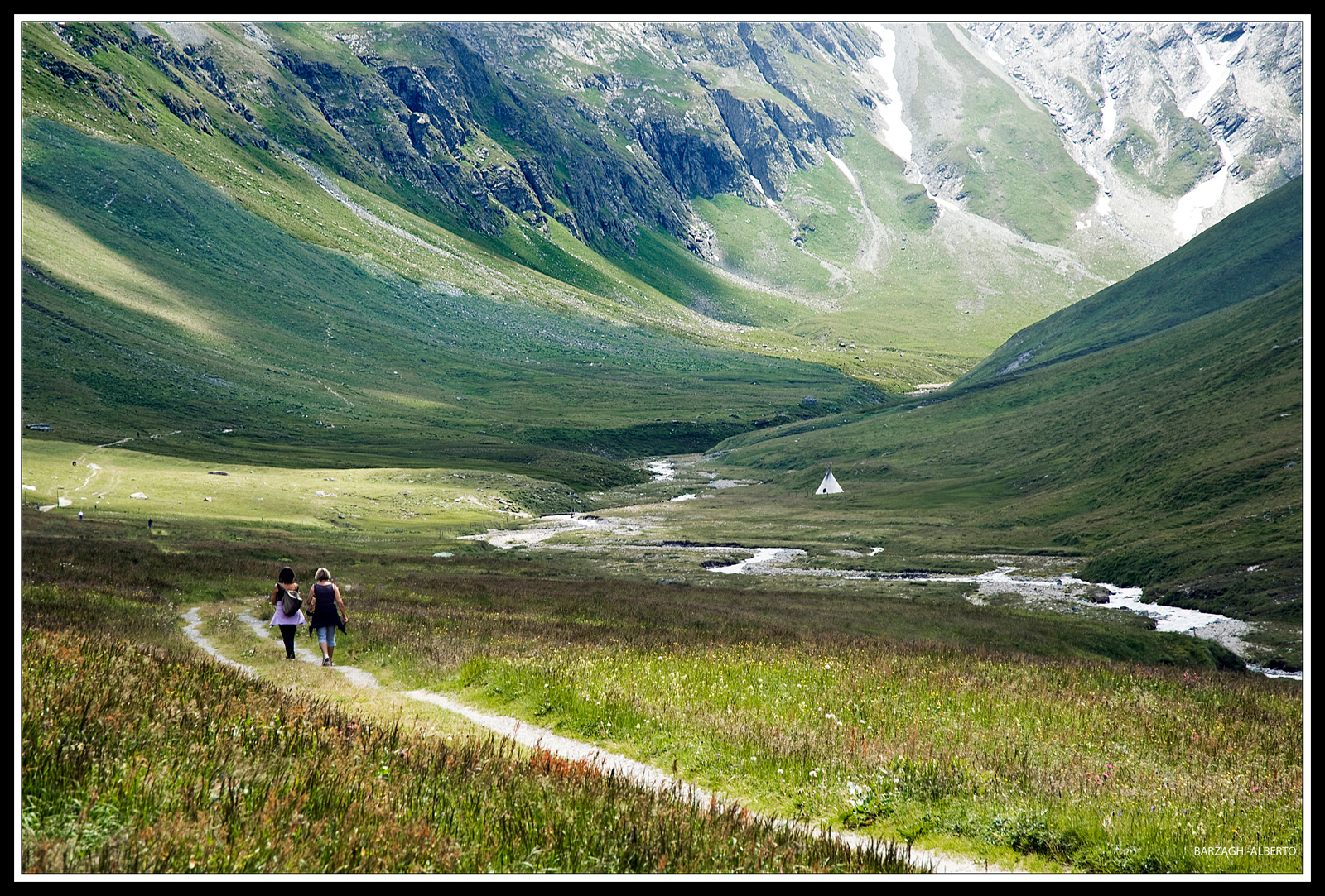 camminando in alta quota