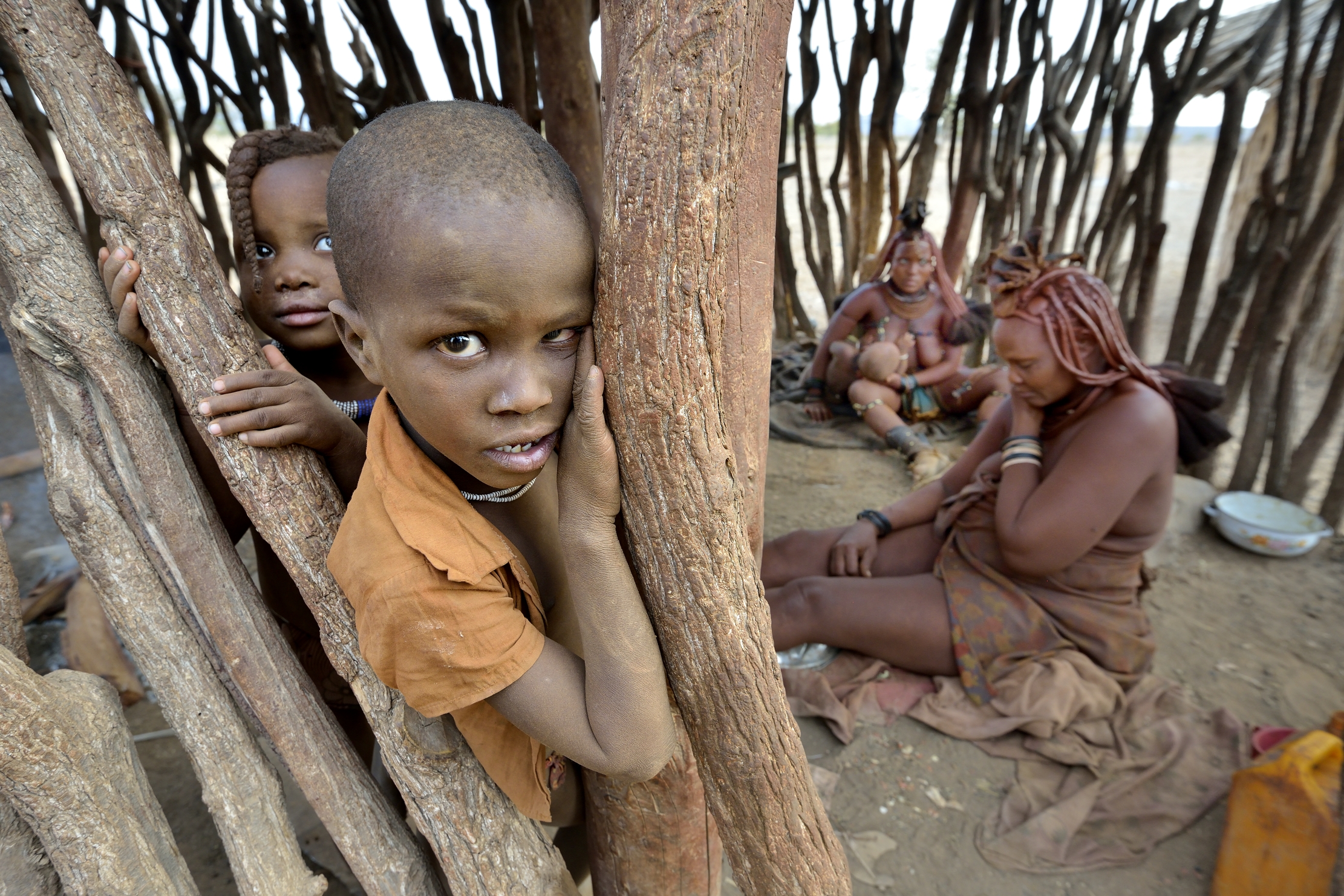 Ovamboland - Bambini Himba