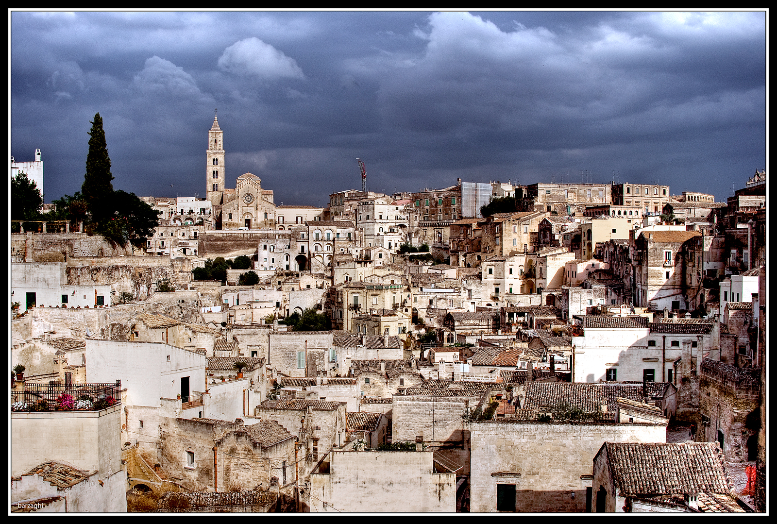 cartolina da Matera