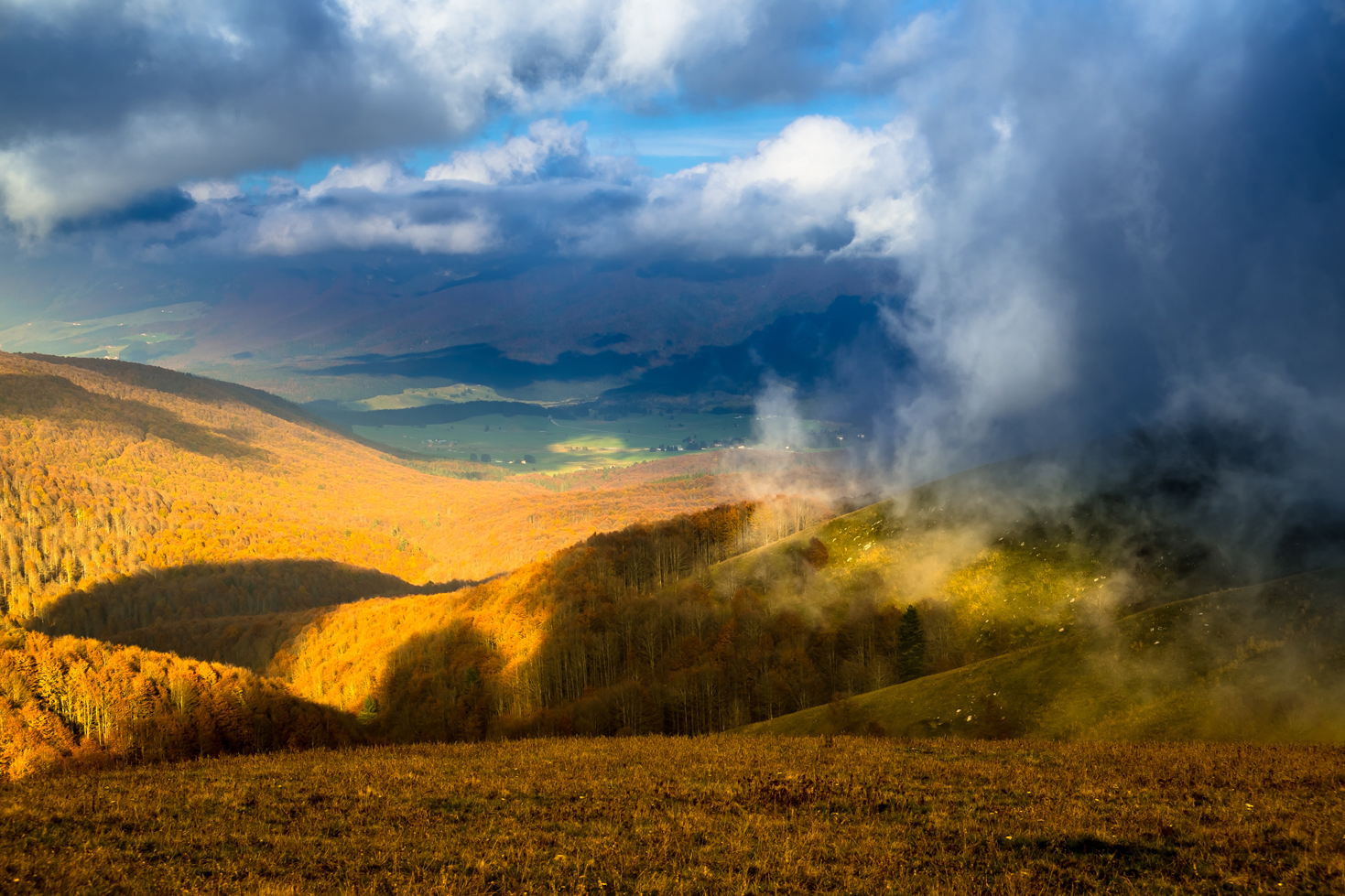 sunset on Mount Pizzoc 1