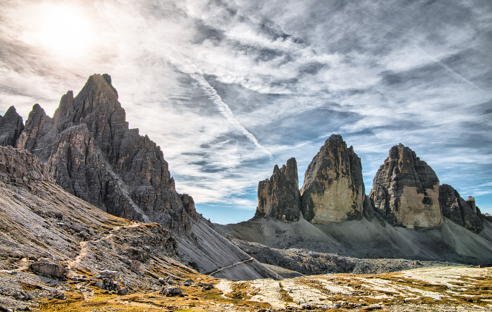 Three Peaks and Monte Paterno