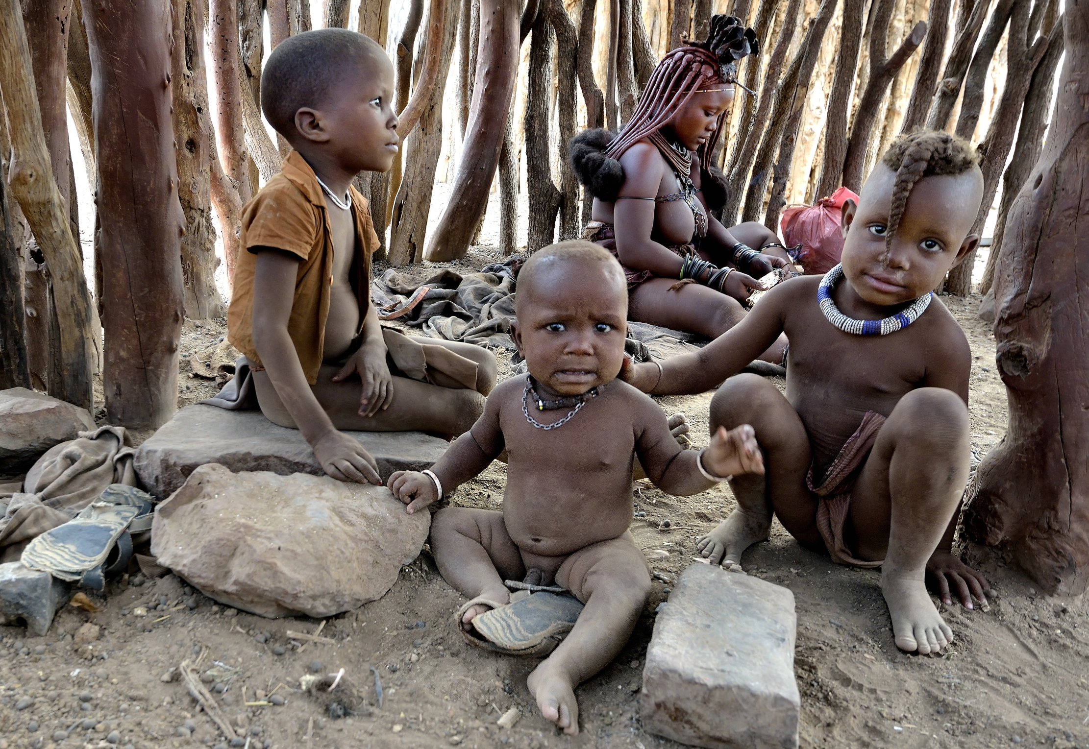 Ovamboland - Bambini Himba