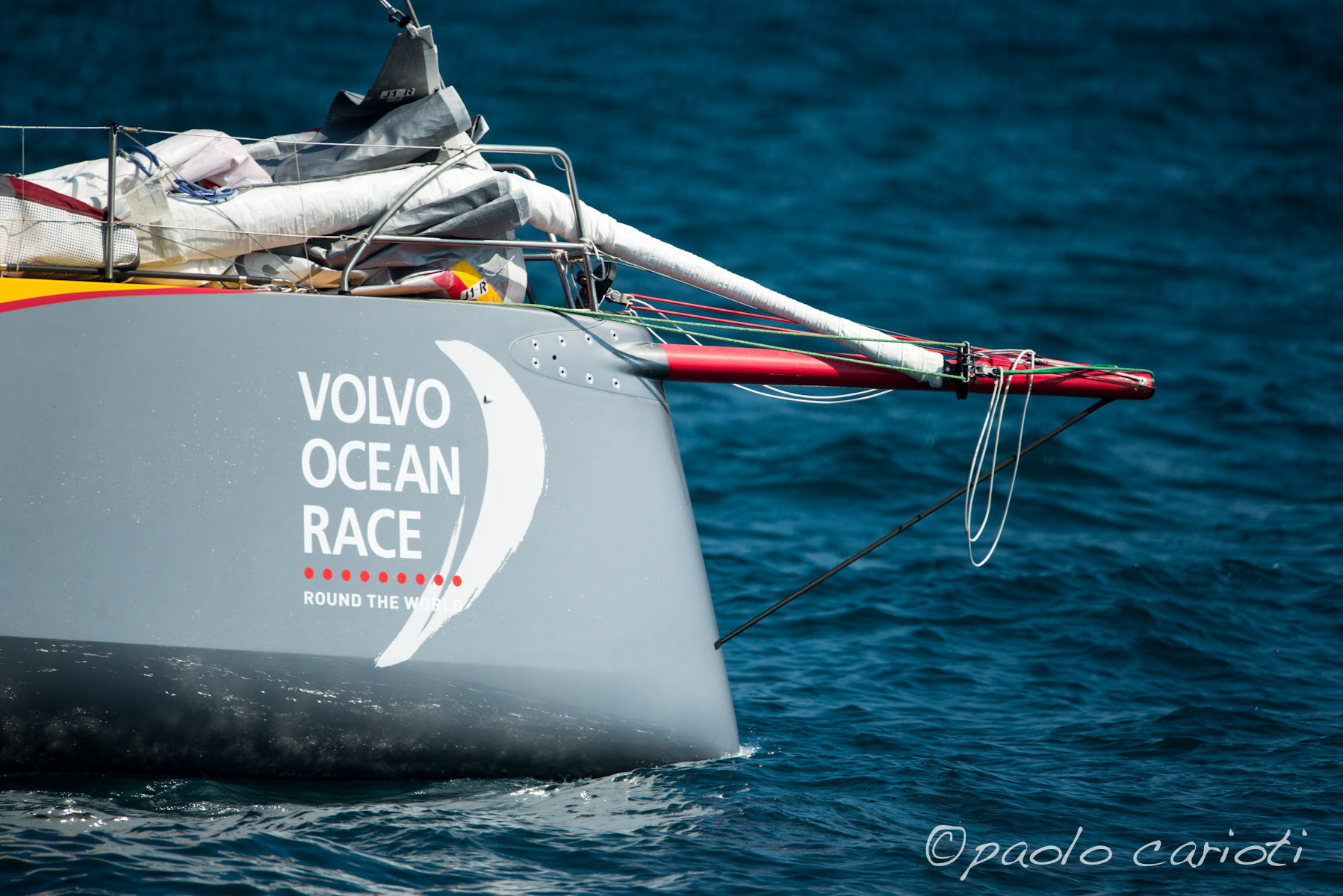 prua VOR 65 Team Abu Dhabi