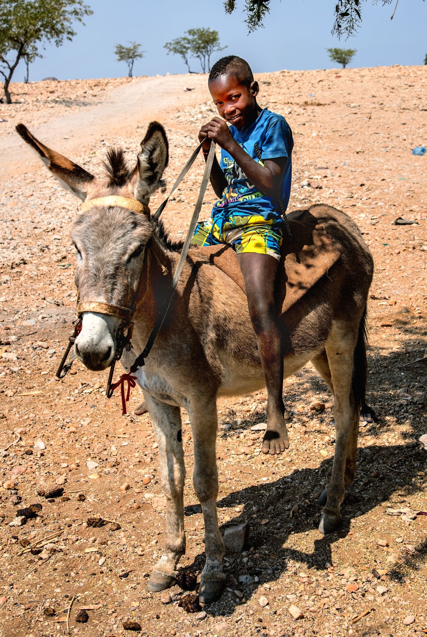 Kaokoland - Ragazzo Herero