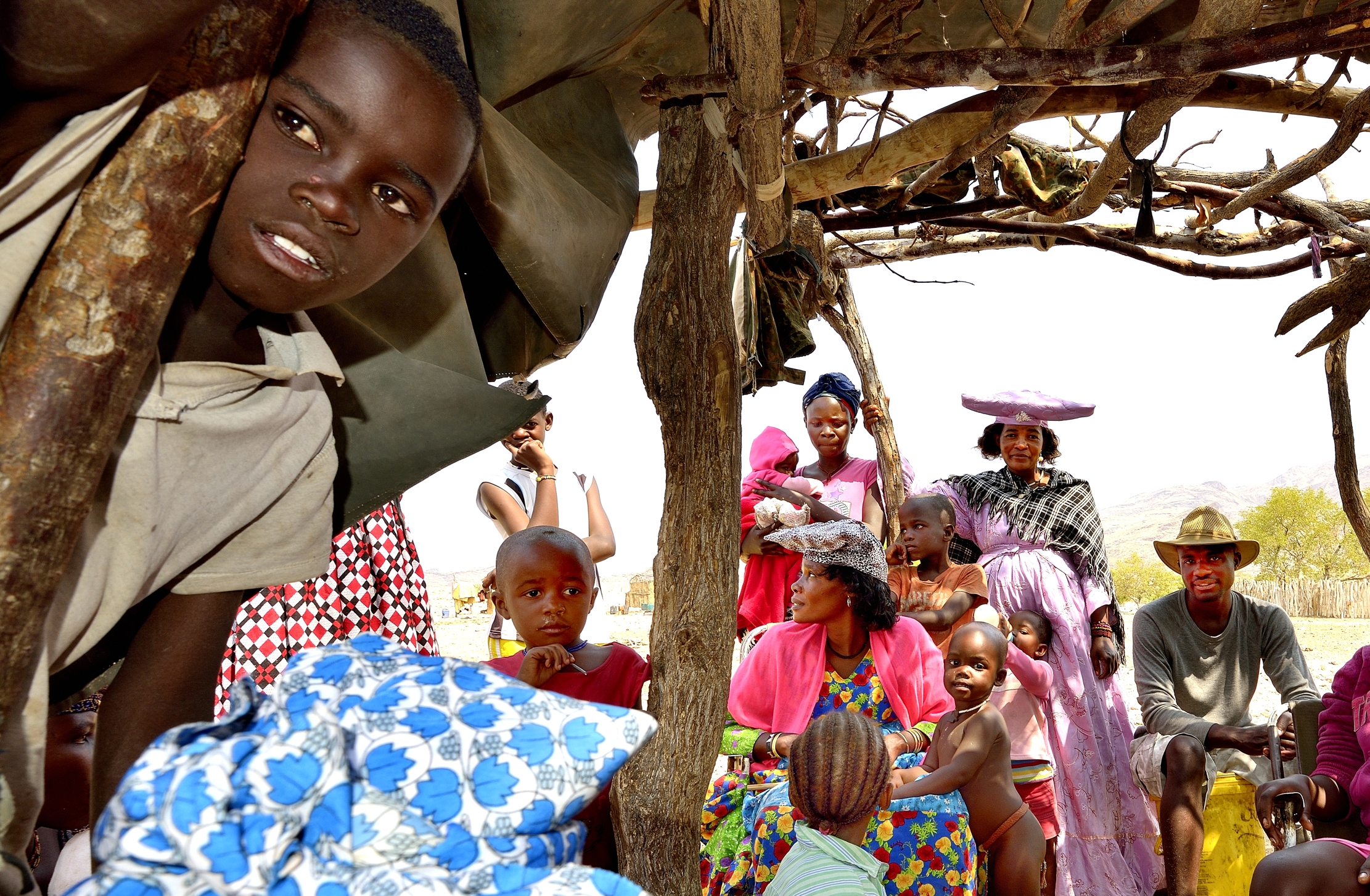 Kaokoland - Villaggio Herero