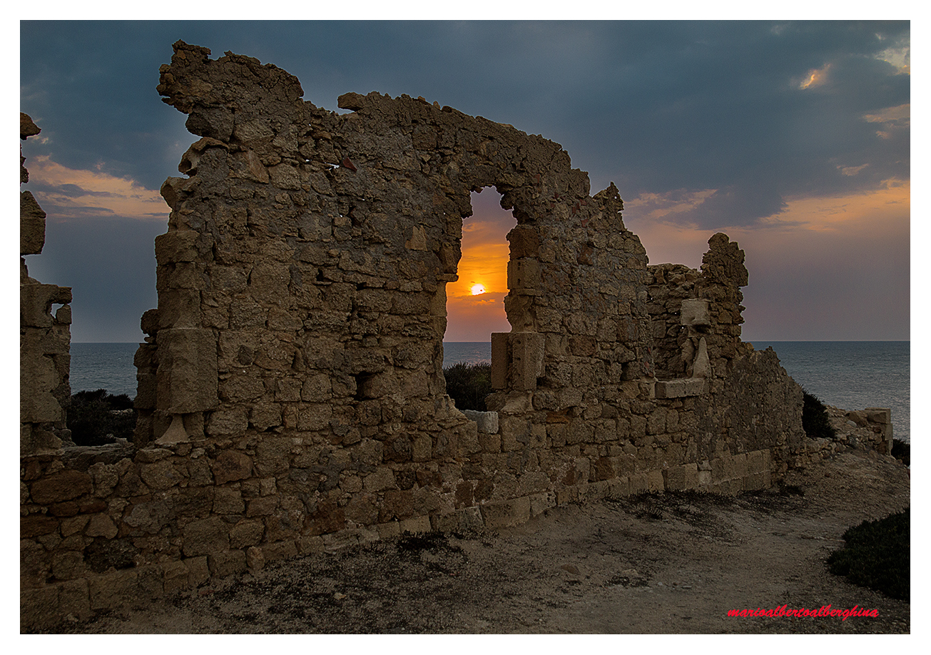 Tramonto a Punta Braccetto - Santa Croce Kamerina - RG