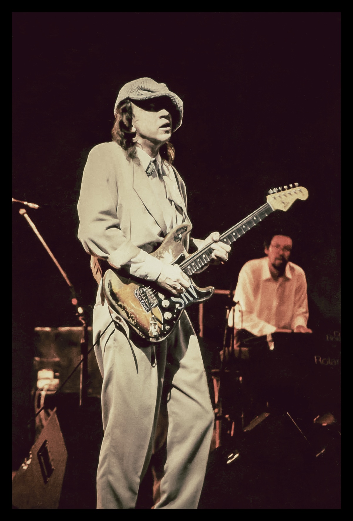 Stevie & Old Fender... Body & Soul..