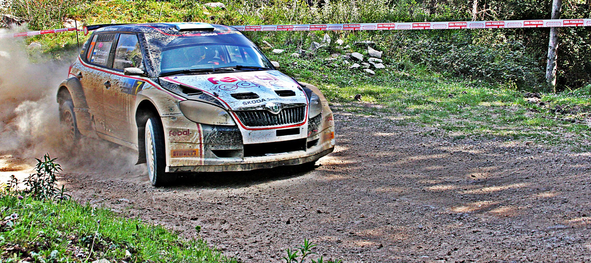 Colombini on the gravel