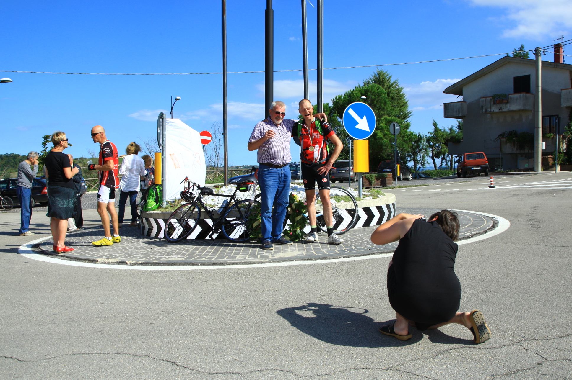 La moglie del vincitore!